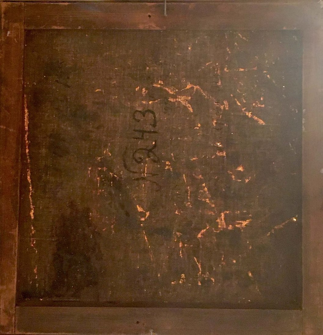 Oil painting City landscape Burlyuk D. D. - 17