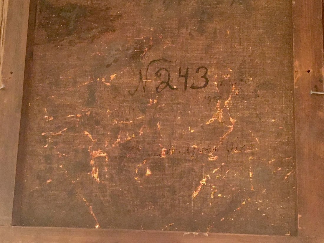 Oil painting City landscape Burlyuk D. D. - 18