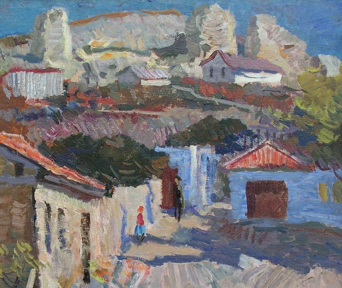 Oil painting Hot day. Crimea Sergeyeva Nina - 3
