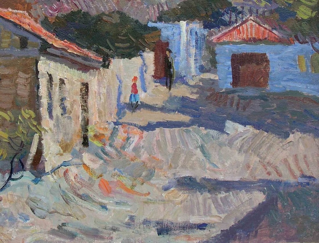 Oil painting Hot day. Crimea Sergeyeva Nina - 5