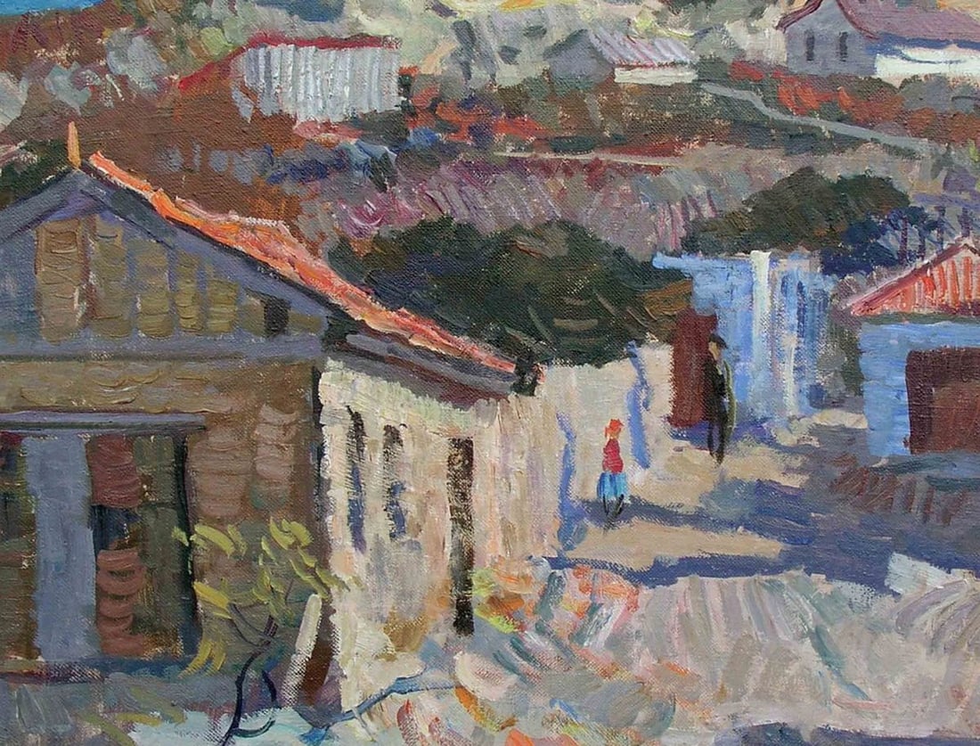 Oil painting Hot day. Crimea Sergeyeva Nina - 6