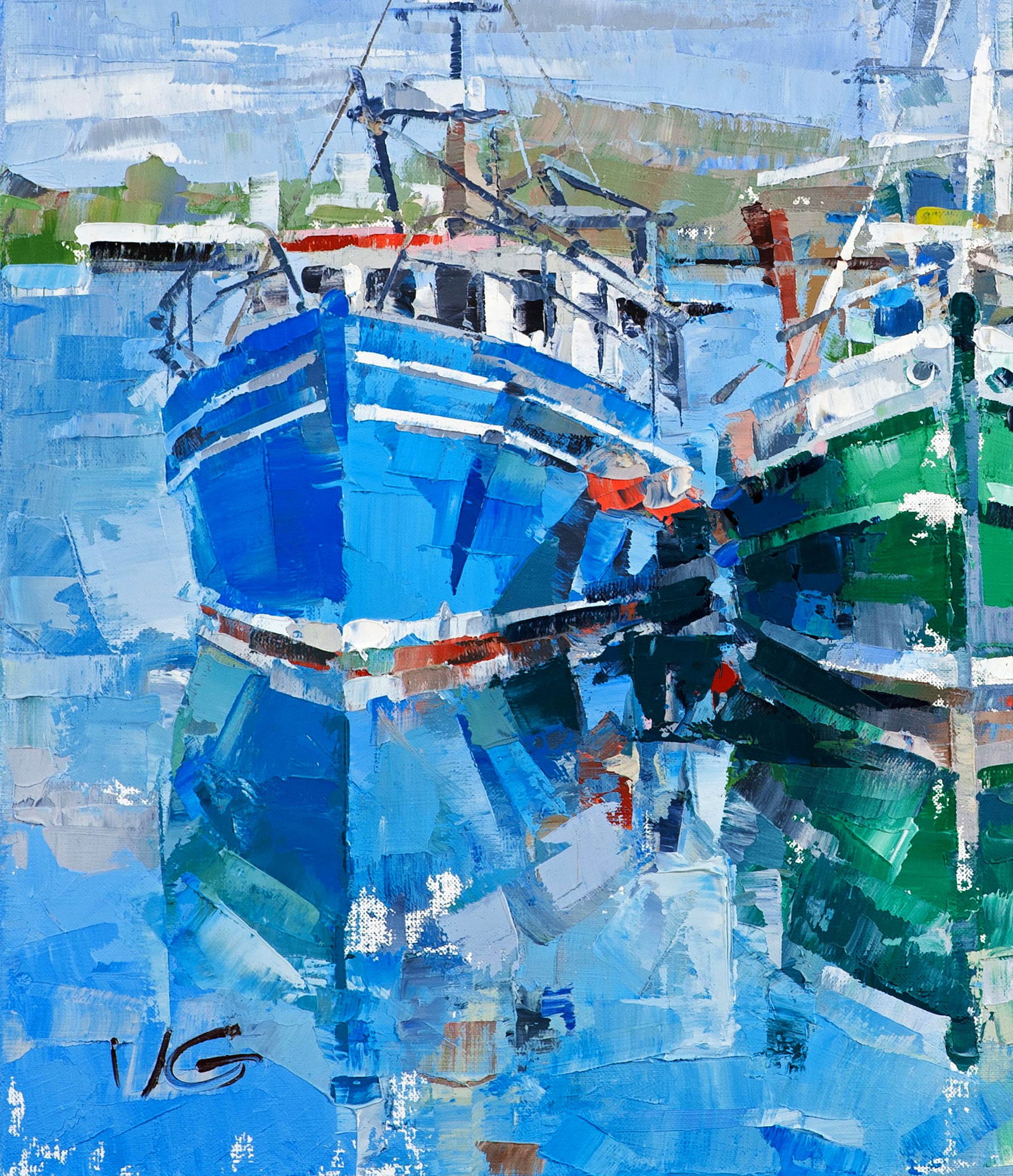 Oil painting Andalusia Volodymyr Gluhomanyuk - 7