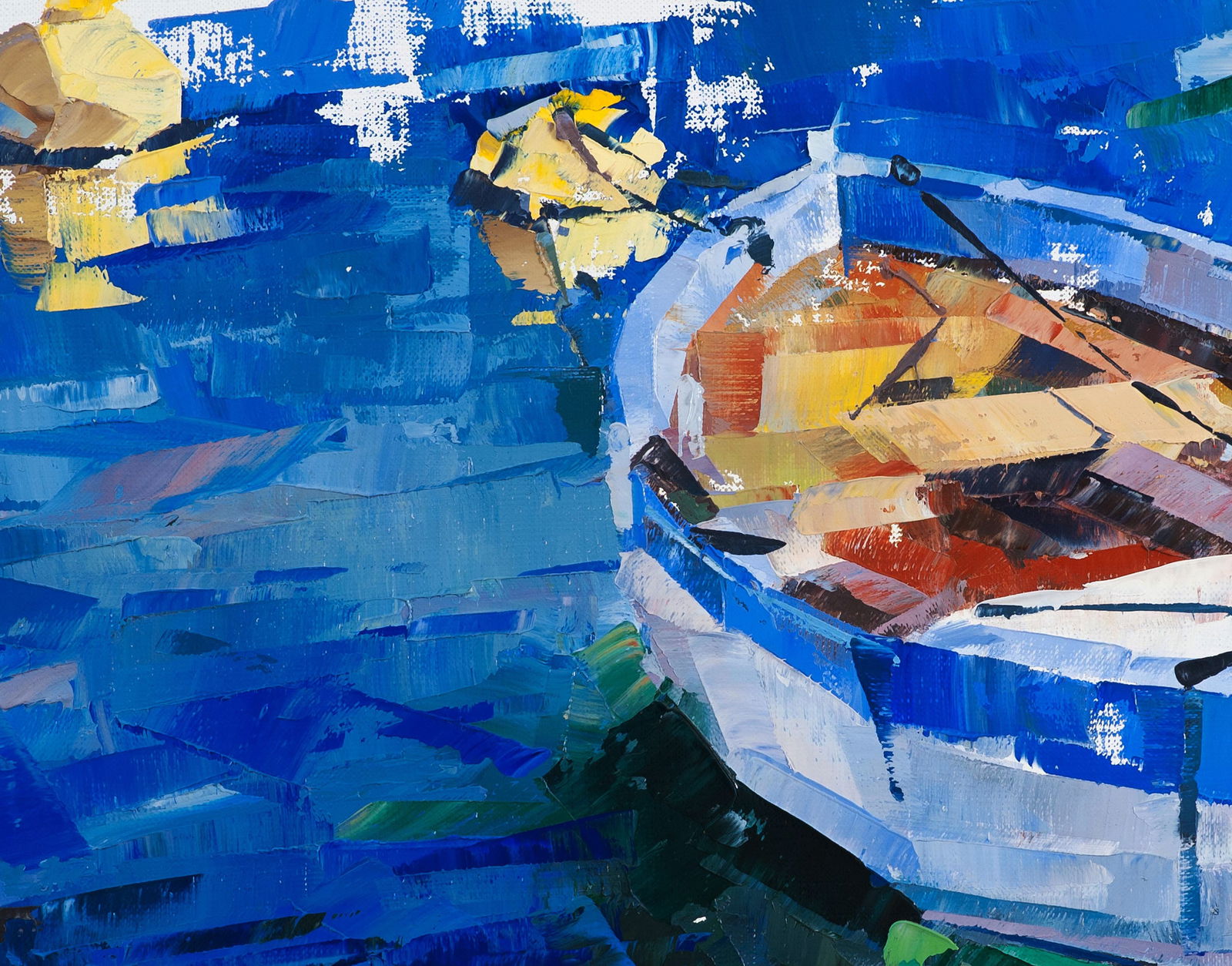 Oil painting Emerald Volodymyr Gluhomanyuk - 4