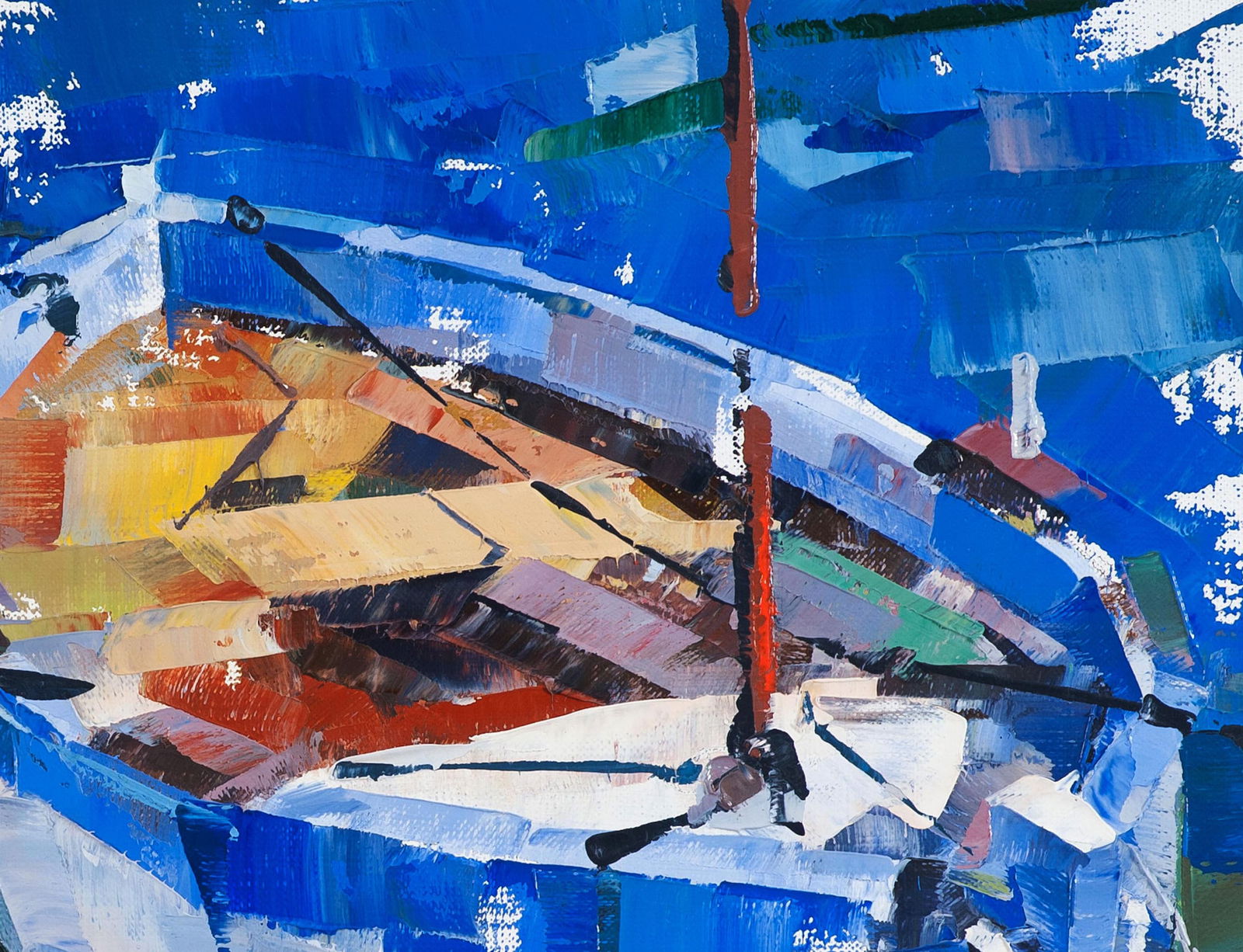 Oil painting Emerald Volodymyr Gluhomanyuk - 5