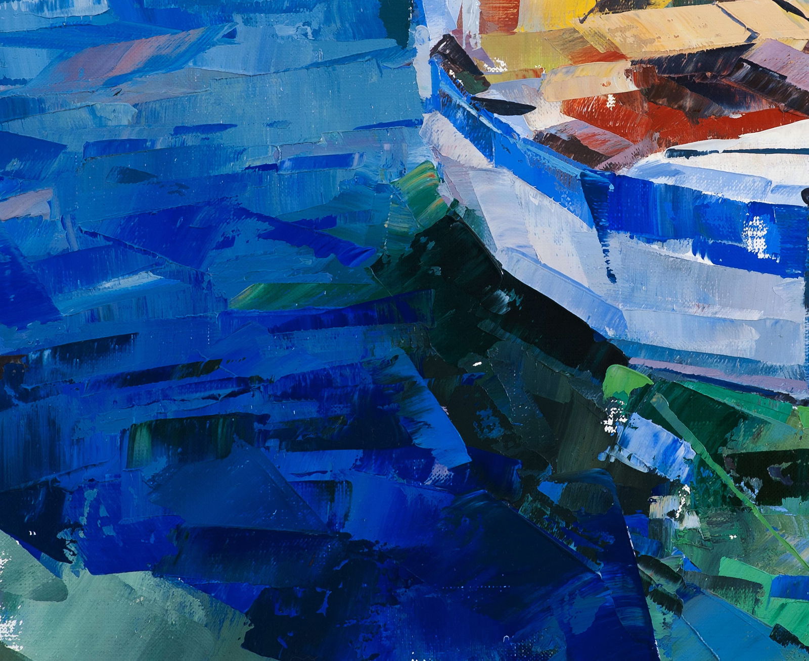 Oil painting Emerald Volodymyr Gluhomanyuk - 6