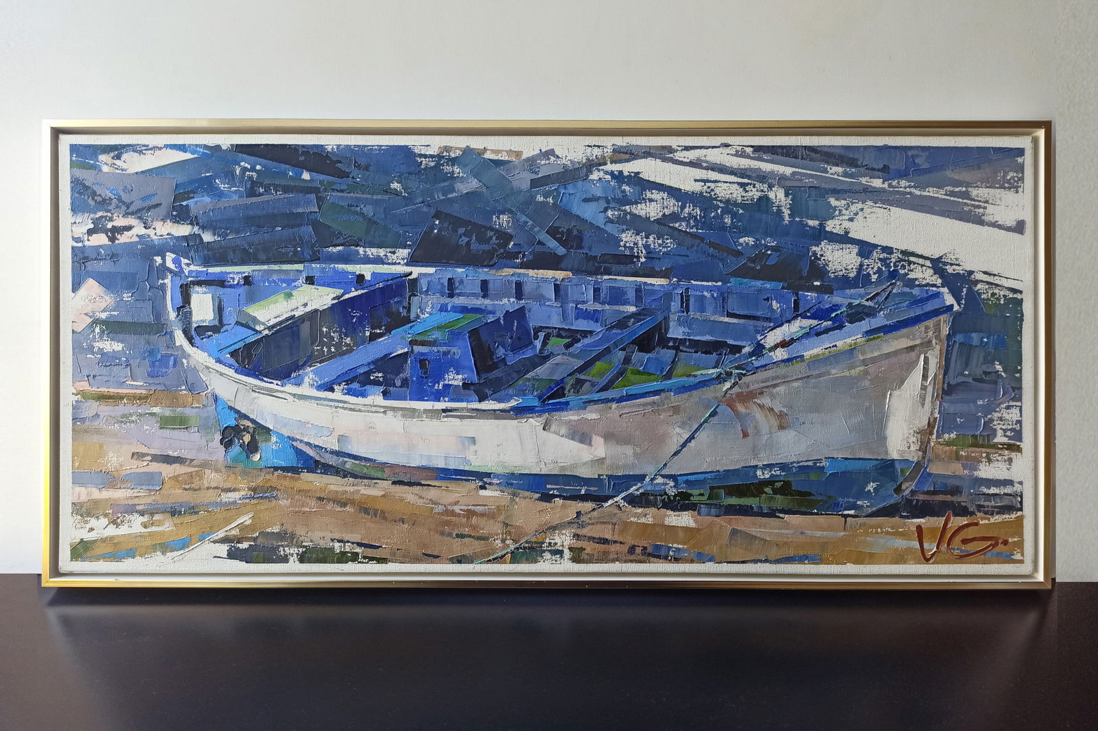 Oil painting Expectation Volodymyr Gluhomanyuk - 2