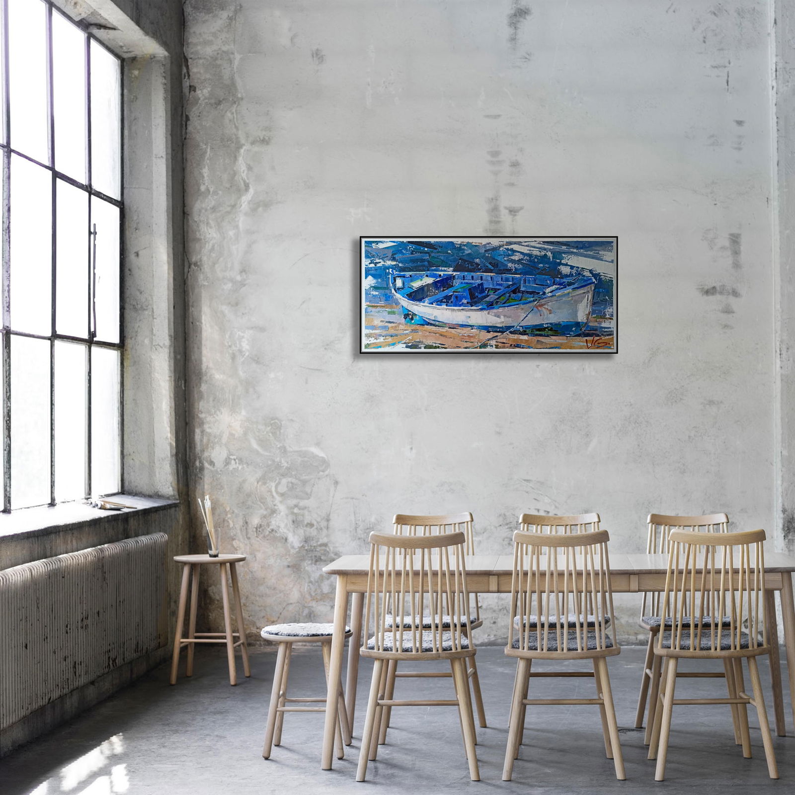 Oil painting Expectation Volodymyr Gluhomanyuk - 3