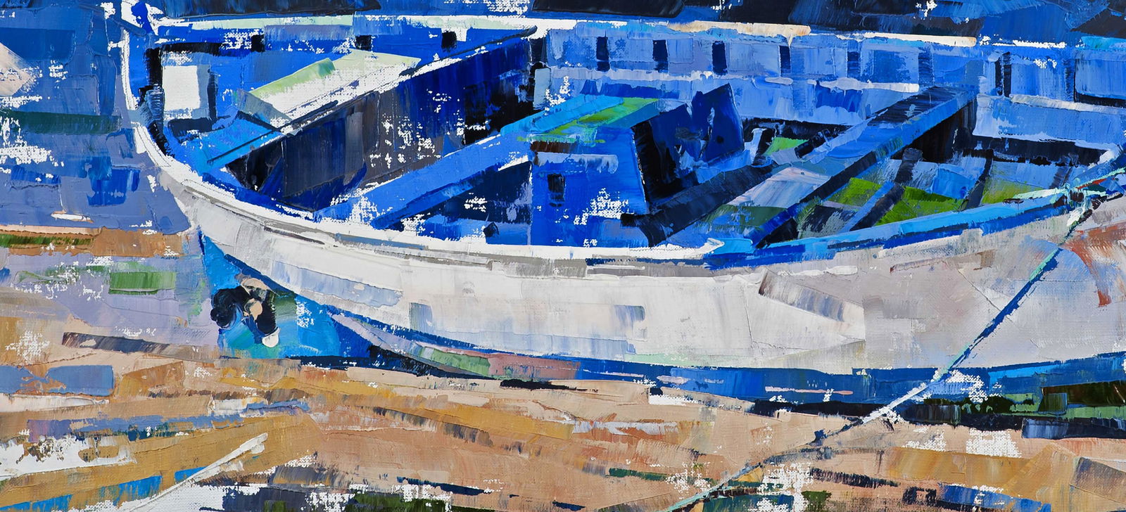 Oil painting Expectation Volodymyr Gluhomanyuk - 6