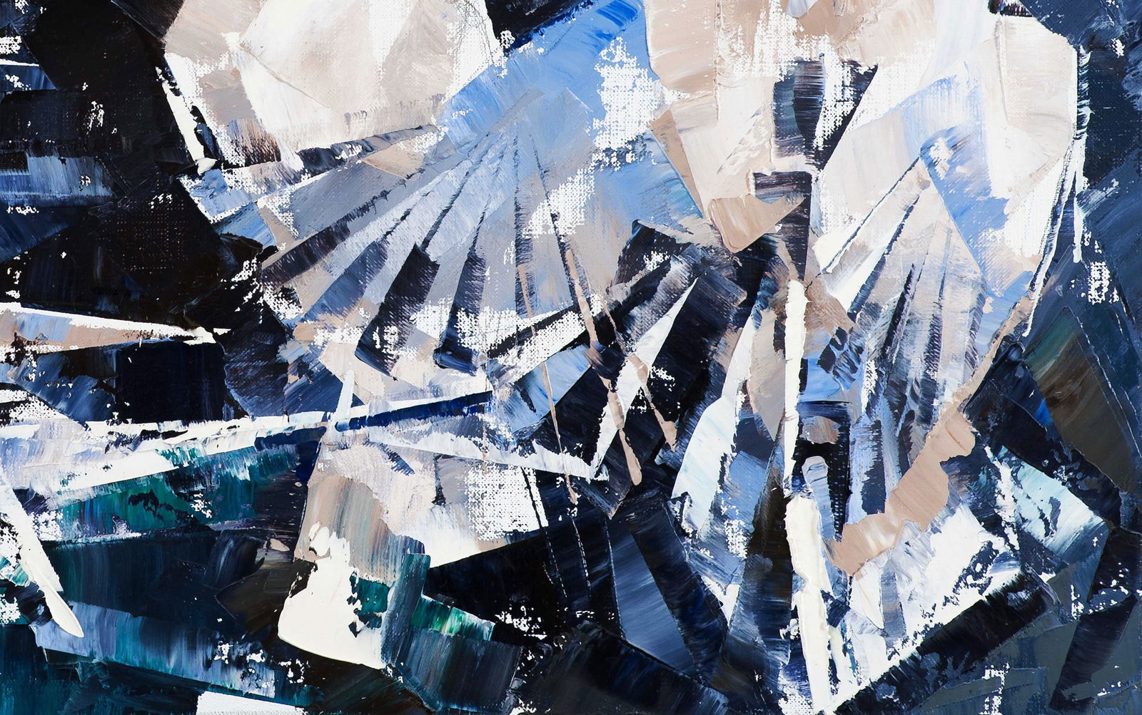 Oil painting Under the wings Volodymyr Gluhomanyuk - 6