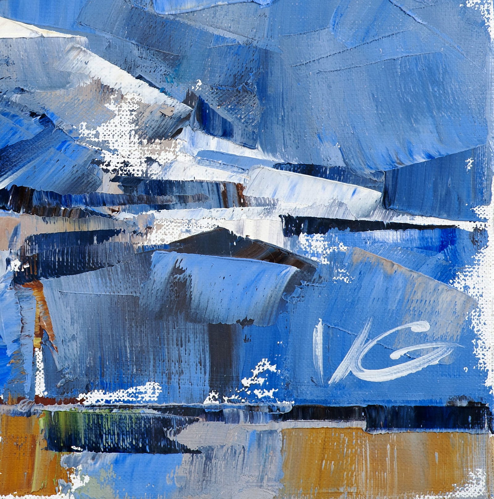 Oil painting Bird on a walk Volodymyr Gluhomanyuk - 7