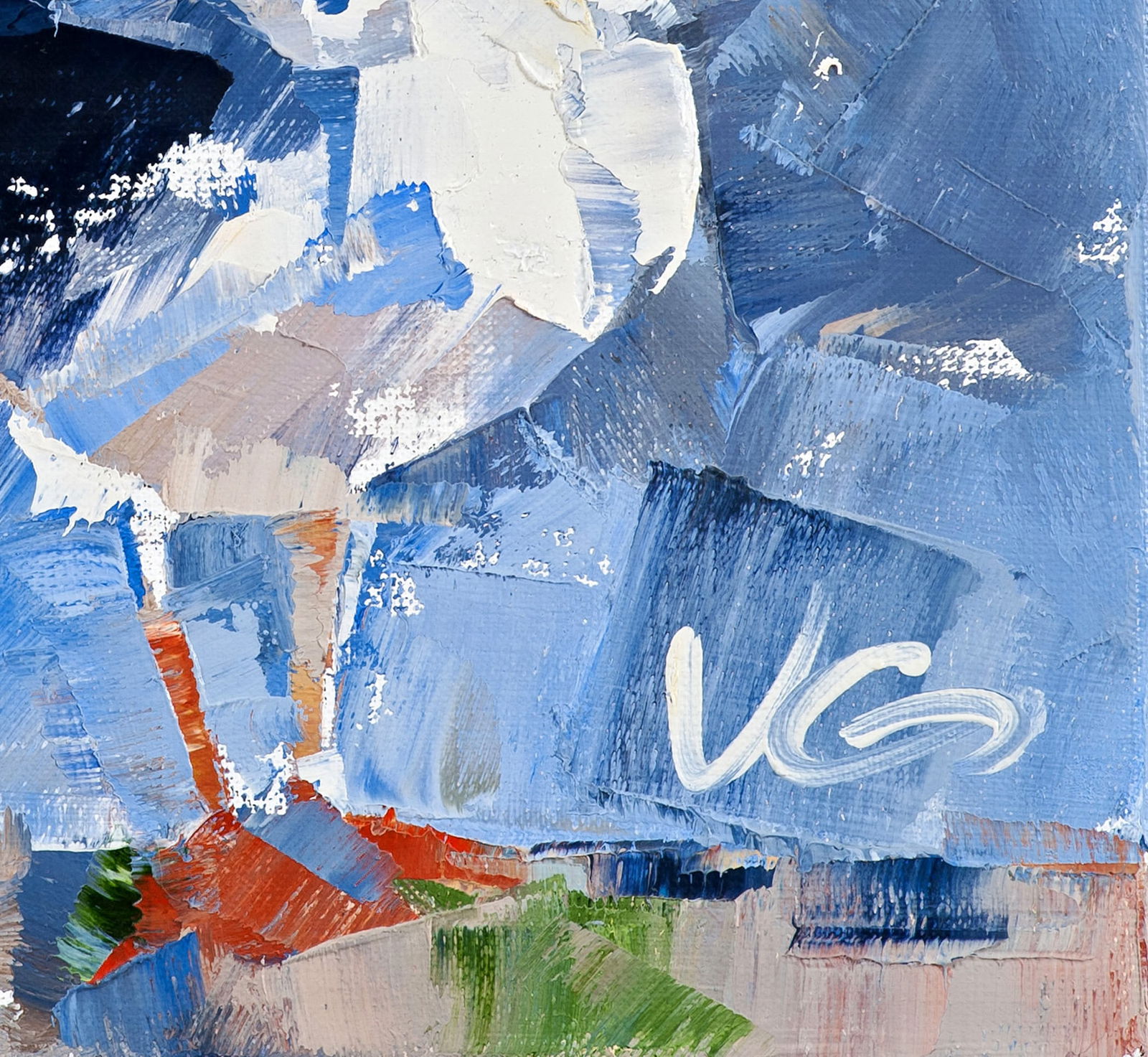 Oil painting Lonely bird Volodymyr Gluhomanyuk - 7