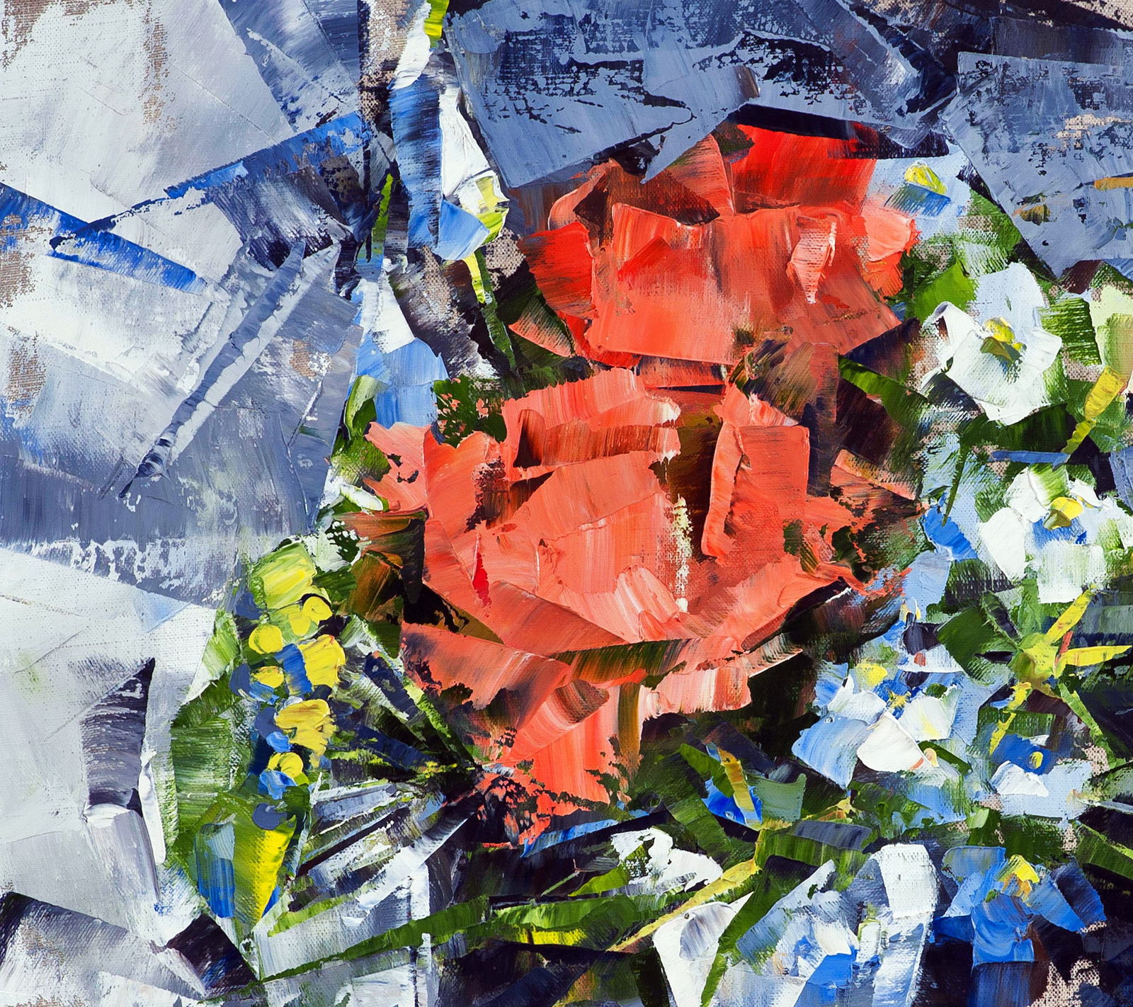 Oil painting Kaleidoscope of bloom Volodymyr Gluhomanyuk - 5