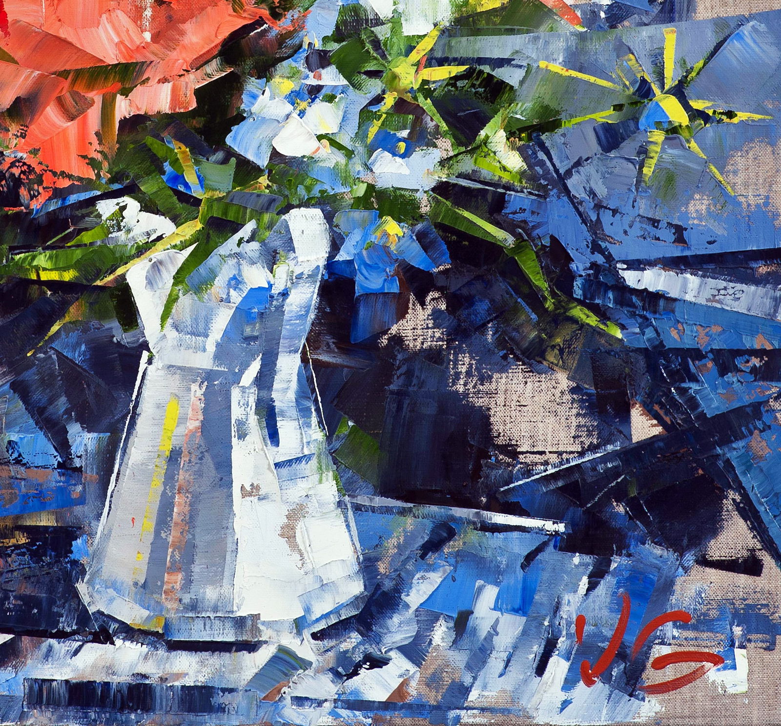 Oil painting Kaleidoscope of bloom Volodymyr Gluhomanyuk - 8