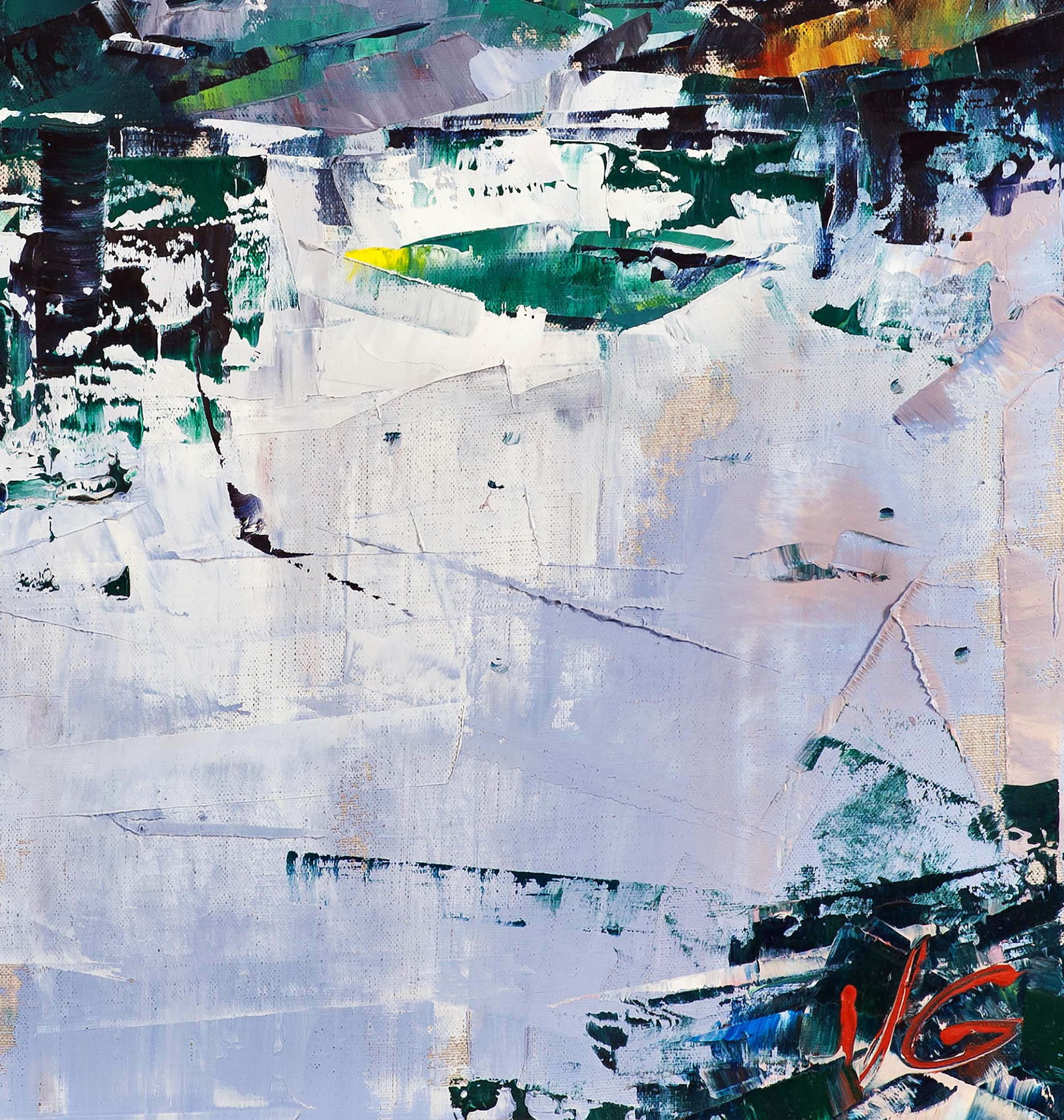 Oil painting Water lilies Volodymyr Gluhomanyuk - 6