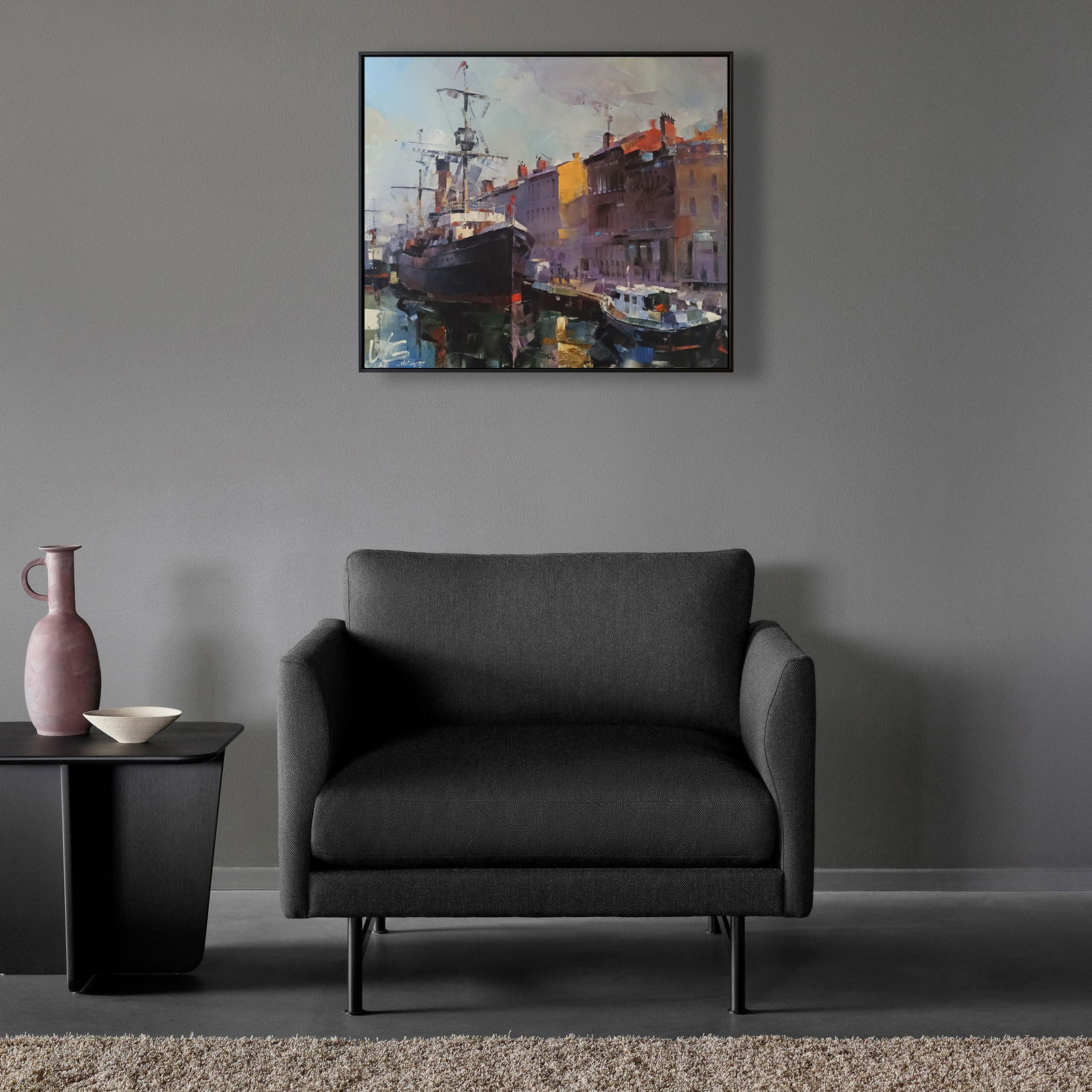 Oil painting Morning breath Volodymyr Gluhomanyuk - 3