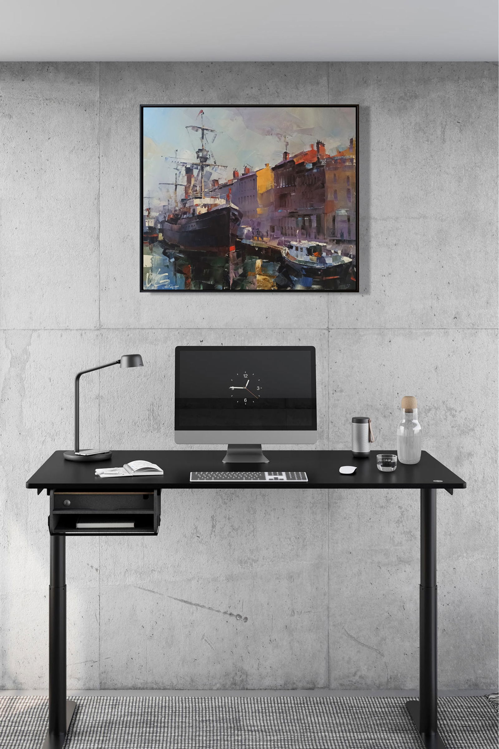 Oil painting Morning breath Volodymyr Gluhomanyuk - 4