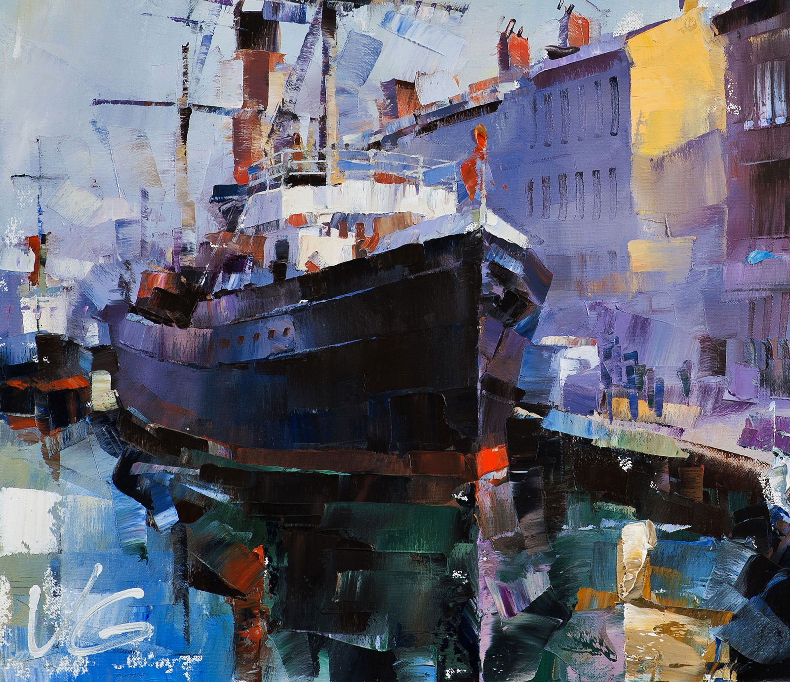 Oil painting Morning breath Volodymyr Gluhomanyuk - 7