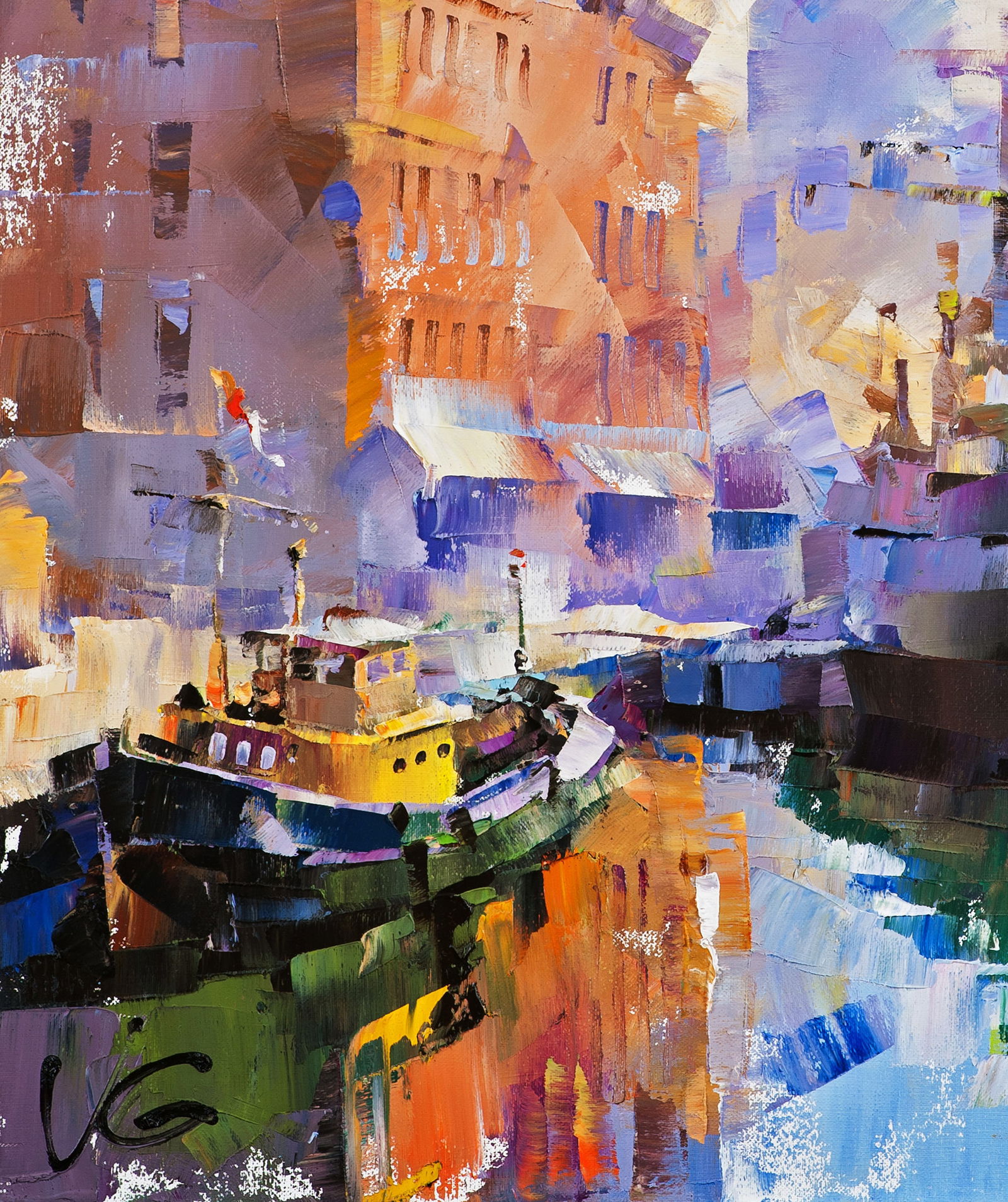 Oil painting Bliss Volodymyr Gluhomanyuk - 7