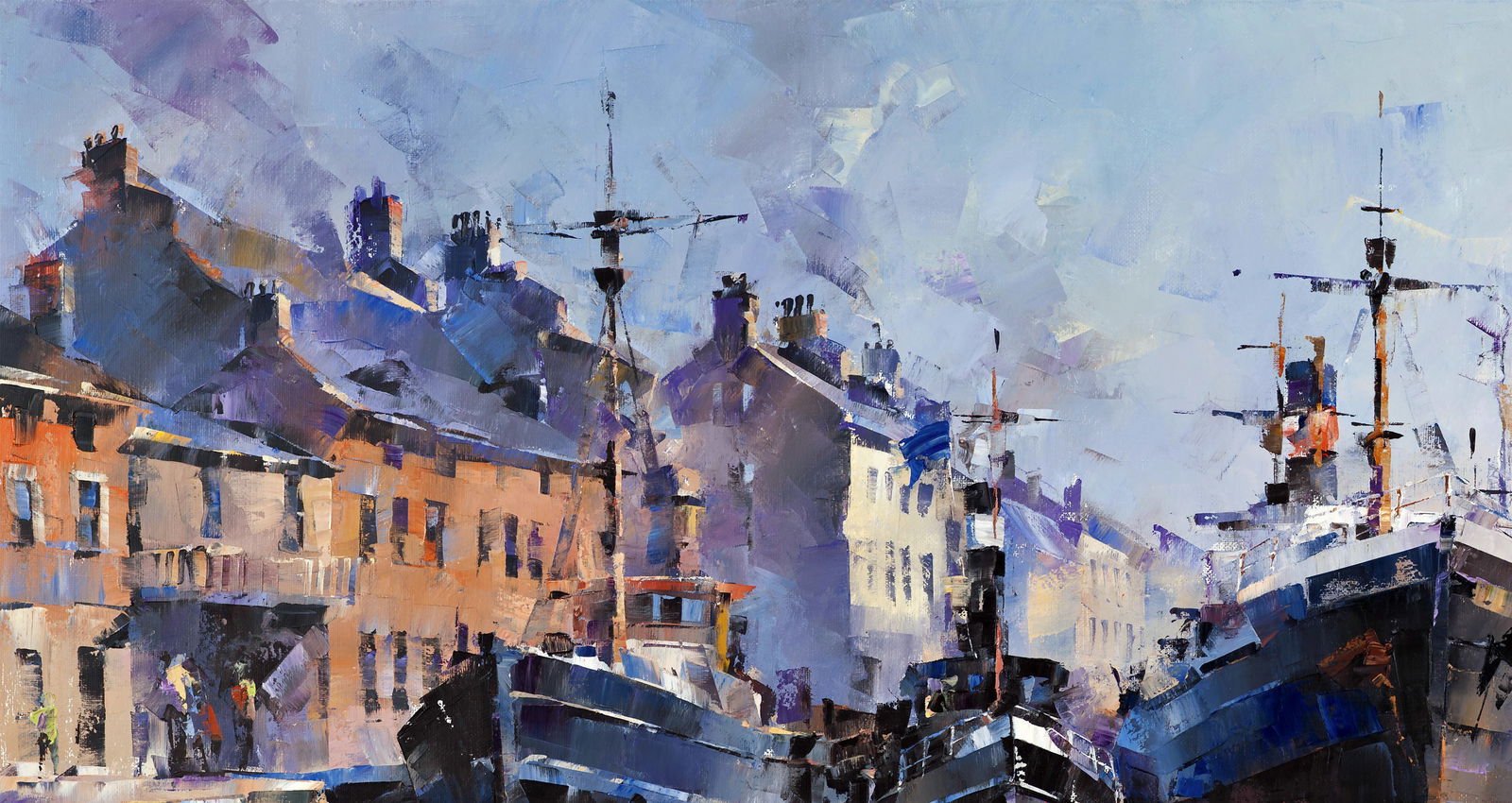 Oil painting Morning Glow Volodymyr Gluhomanyuk - 3