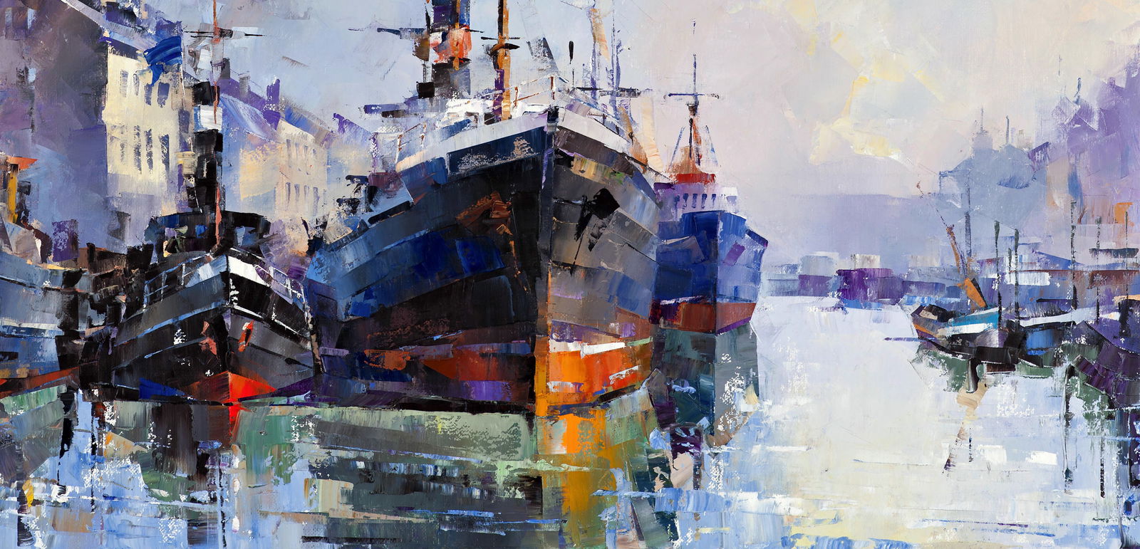 Oil painting Morning Glow Volodymyr Gluhomanyuk - 6