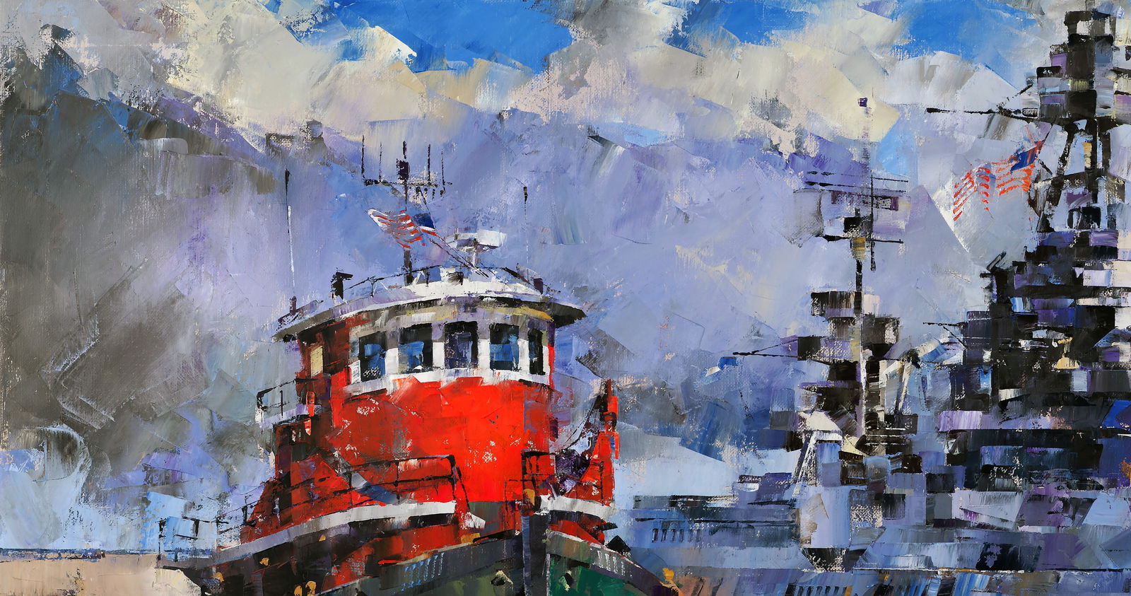 Oil painting Fearless Volodymyr Gluhomanyuk - 4