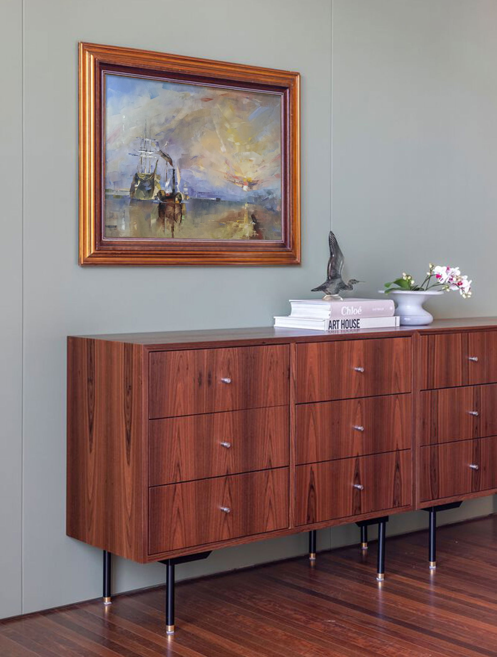 Oil painting Shining Volodymyr Gluhomanyuk - 4