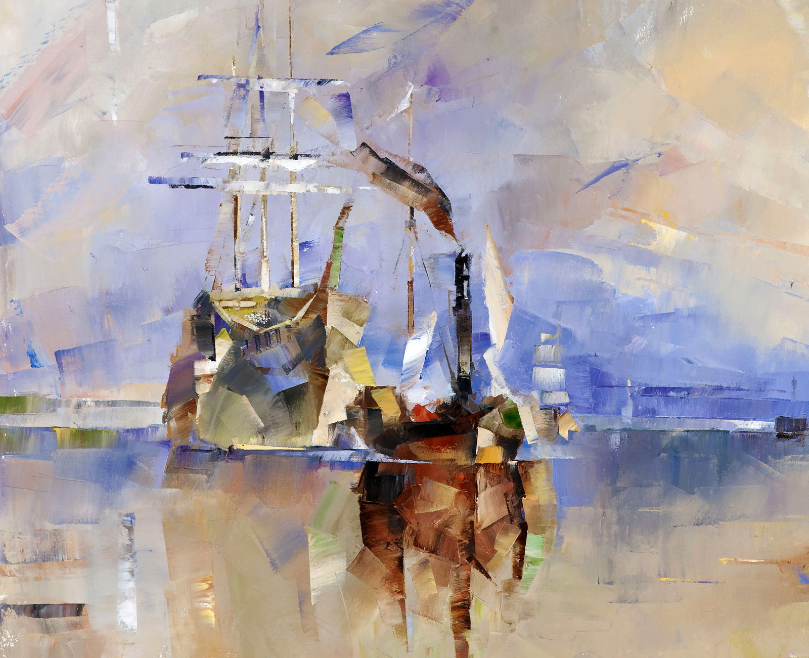 Oil painting Shining Volodymyr Gluhomanyuk - 7