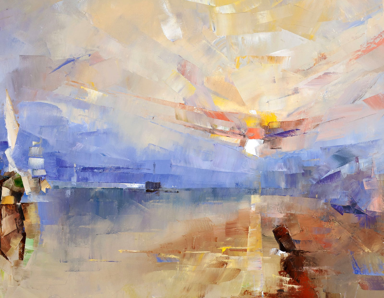 Oil painting Shining Volodymyr Gluhomanyuk - 8