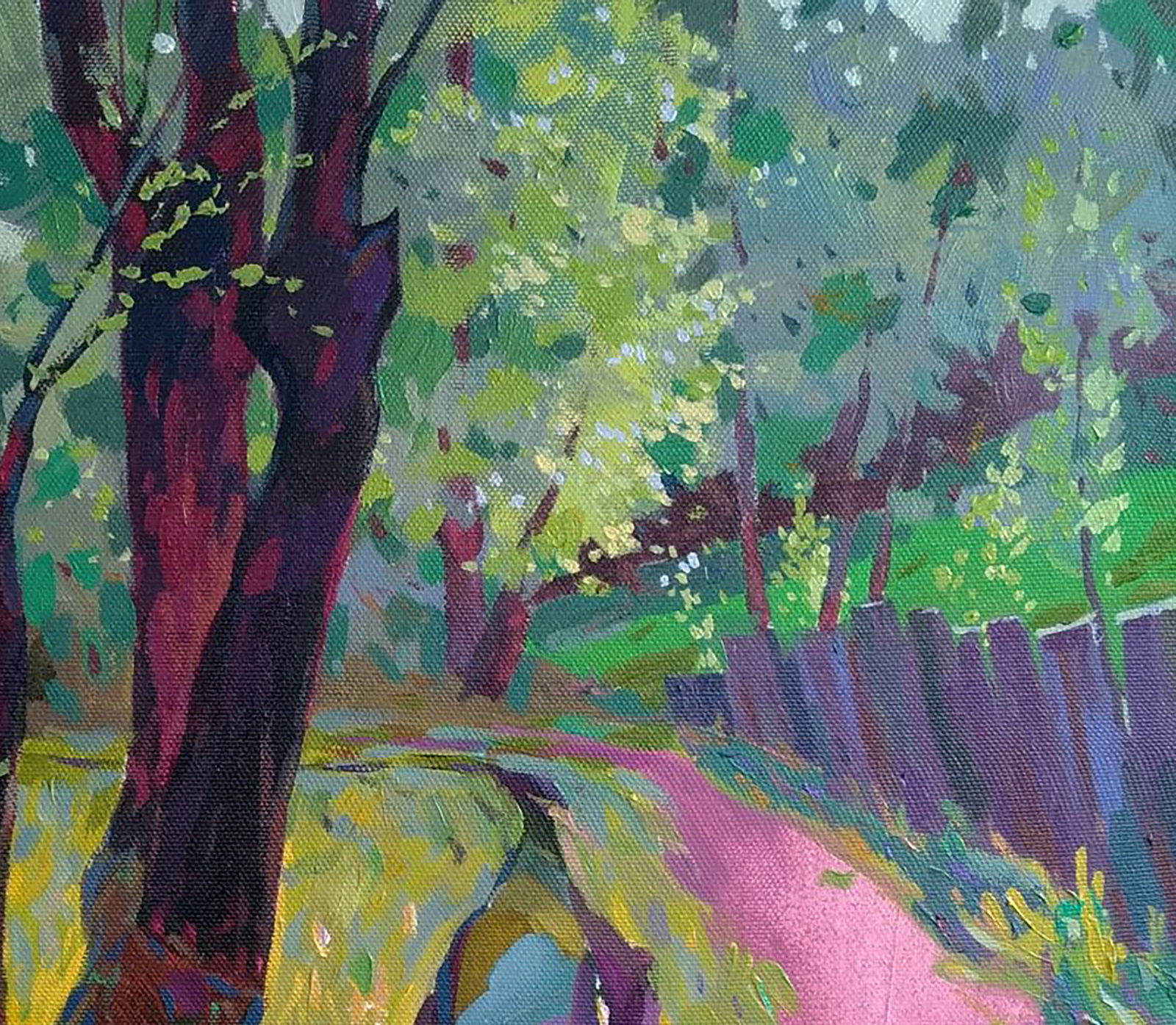 Acrylic painting Spring Serhii Kachyn - 3