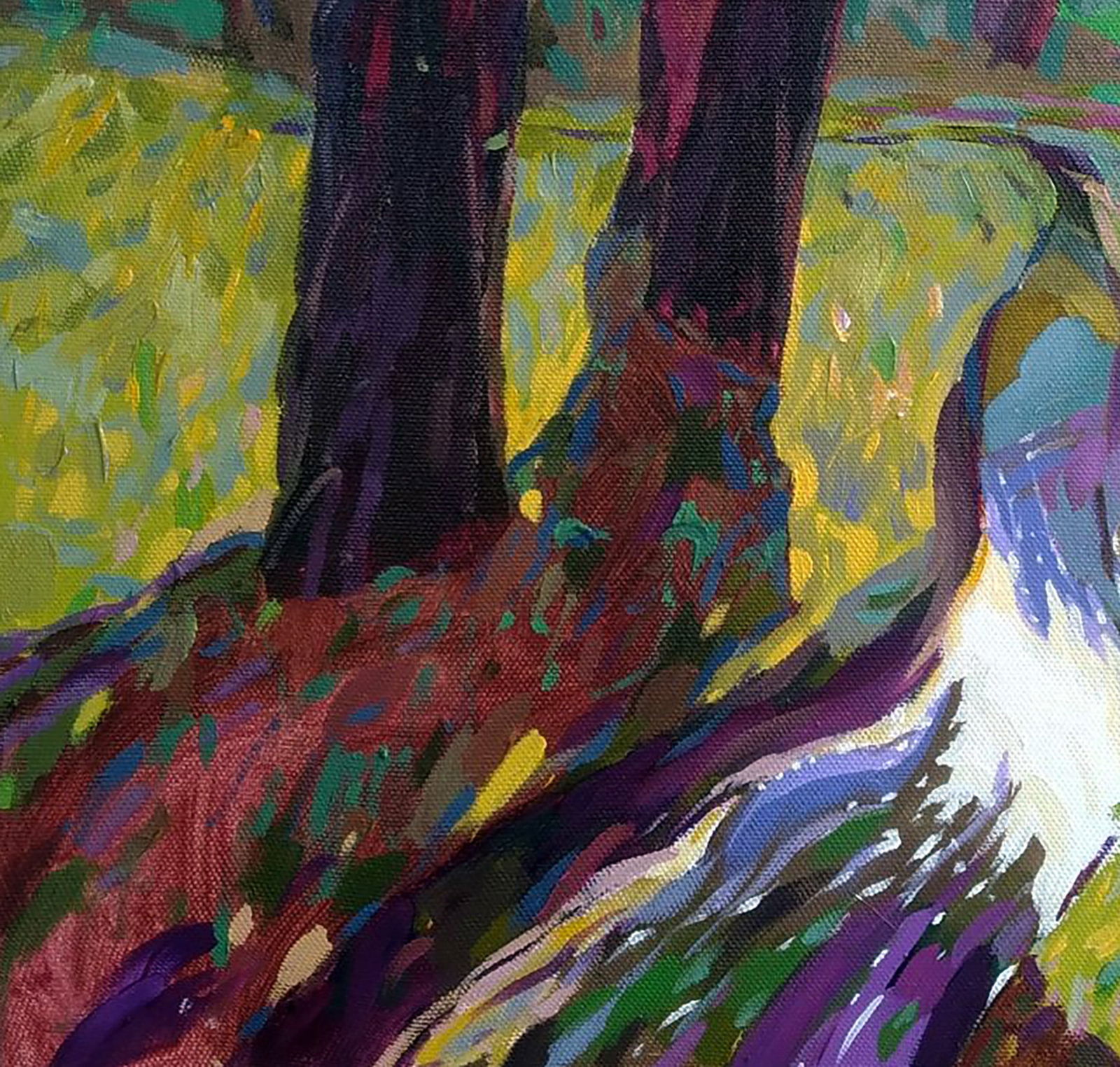 Acrylic painting Spring Serhii Kachyn - 4