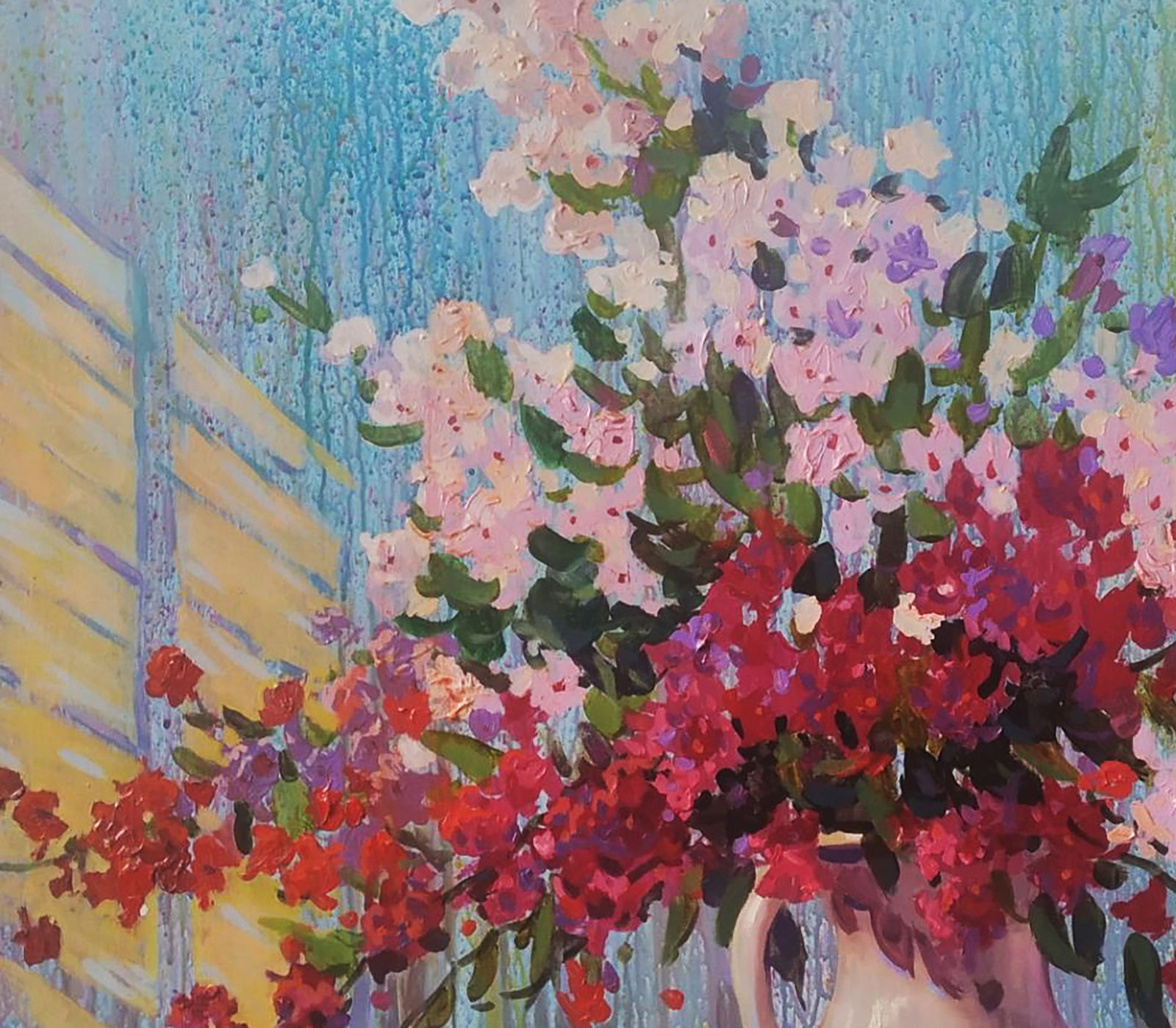 Acrylic painting Good morning Serhii Kachyn - 2