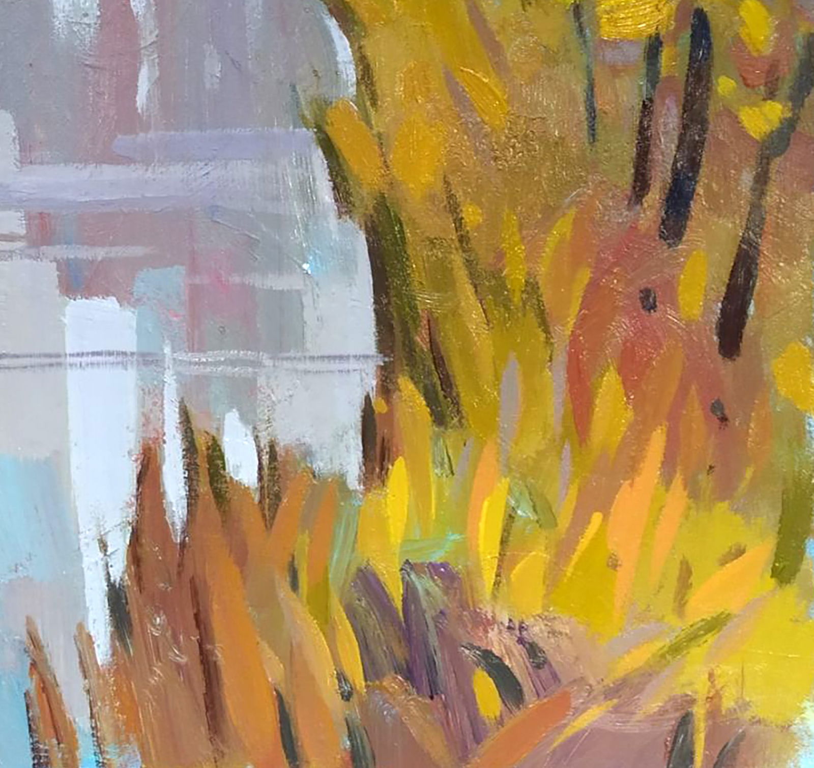 Acrylic painting Boats on the shore Serhii Kachyn - 5