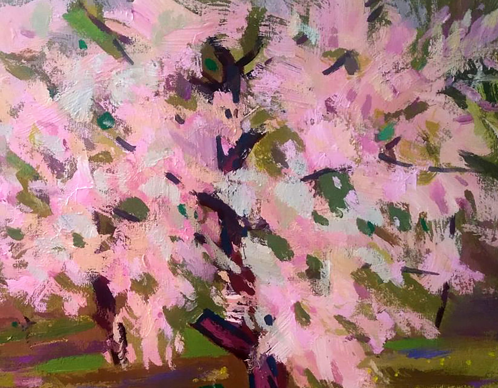 Acrylic painting My garden Serhii Kachyn - 3