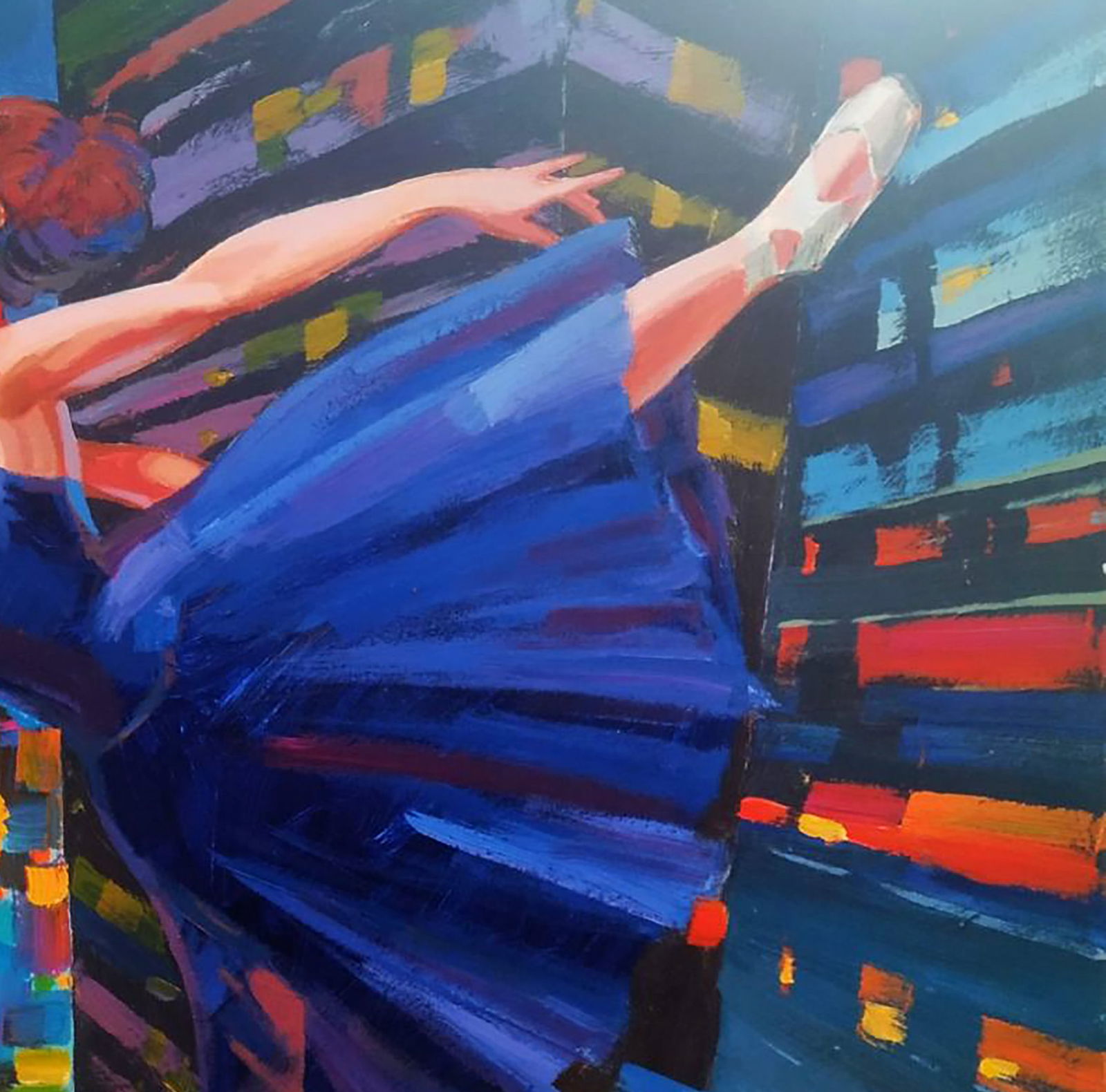 Acrylic painting Equilibrium Serhii Kachyn - 3