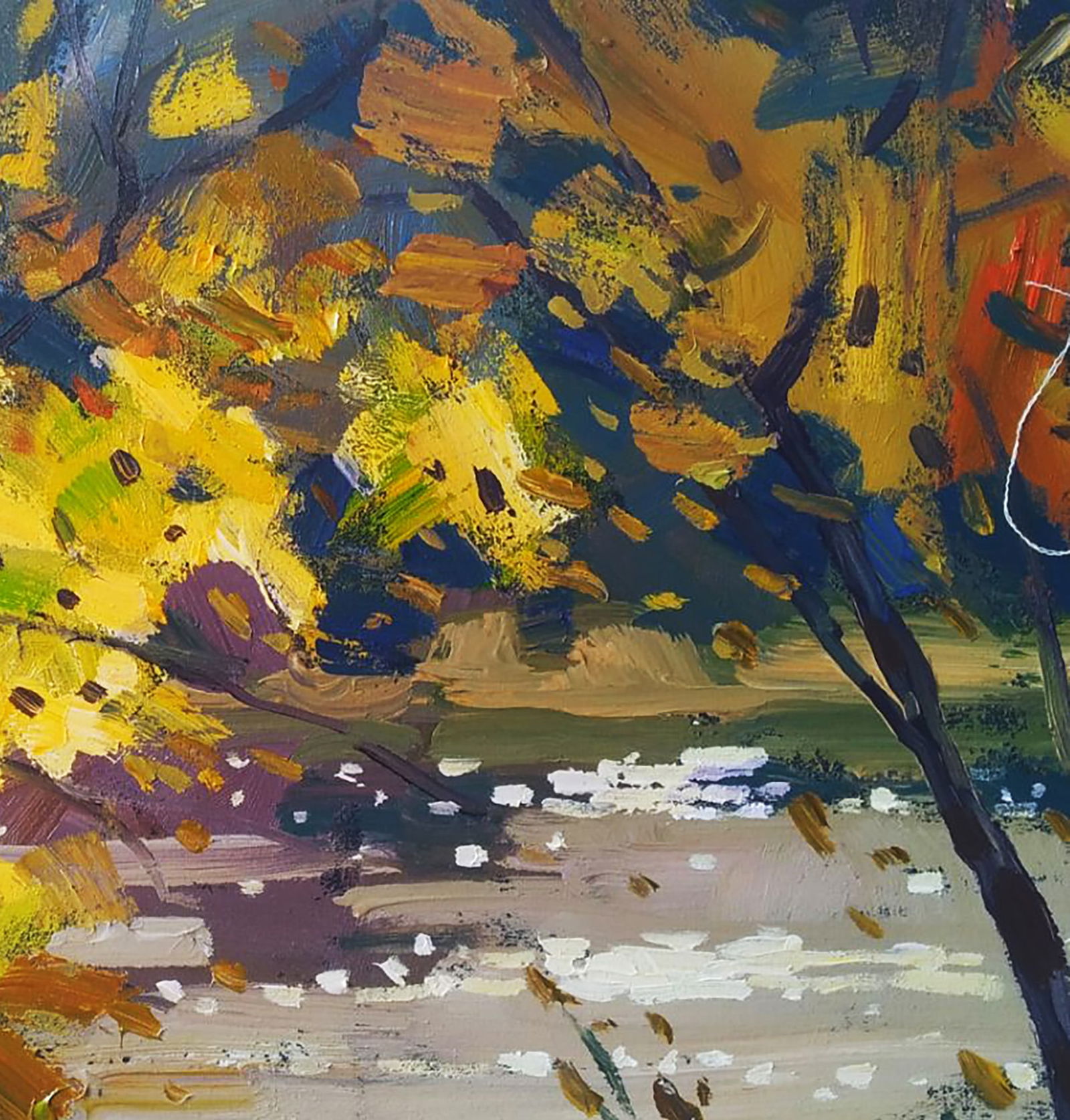 Acrylic painting Sunny bunnies Serhii Kachyn - 3