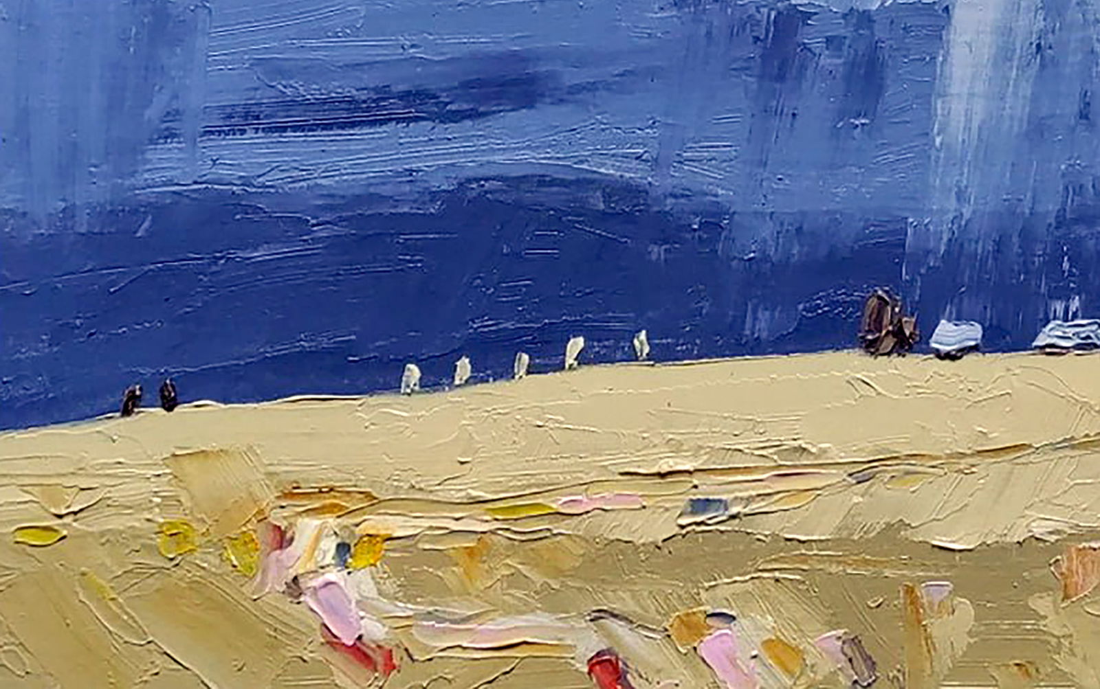 Oil painting Summer thunderstorm Yaroslav Savchyn - 4