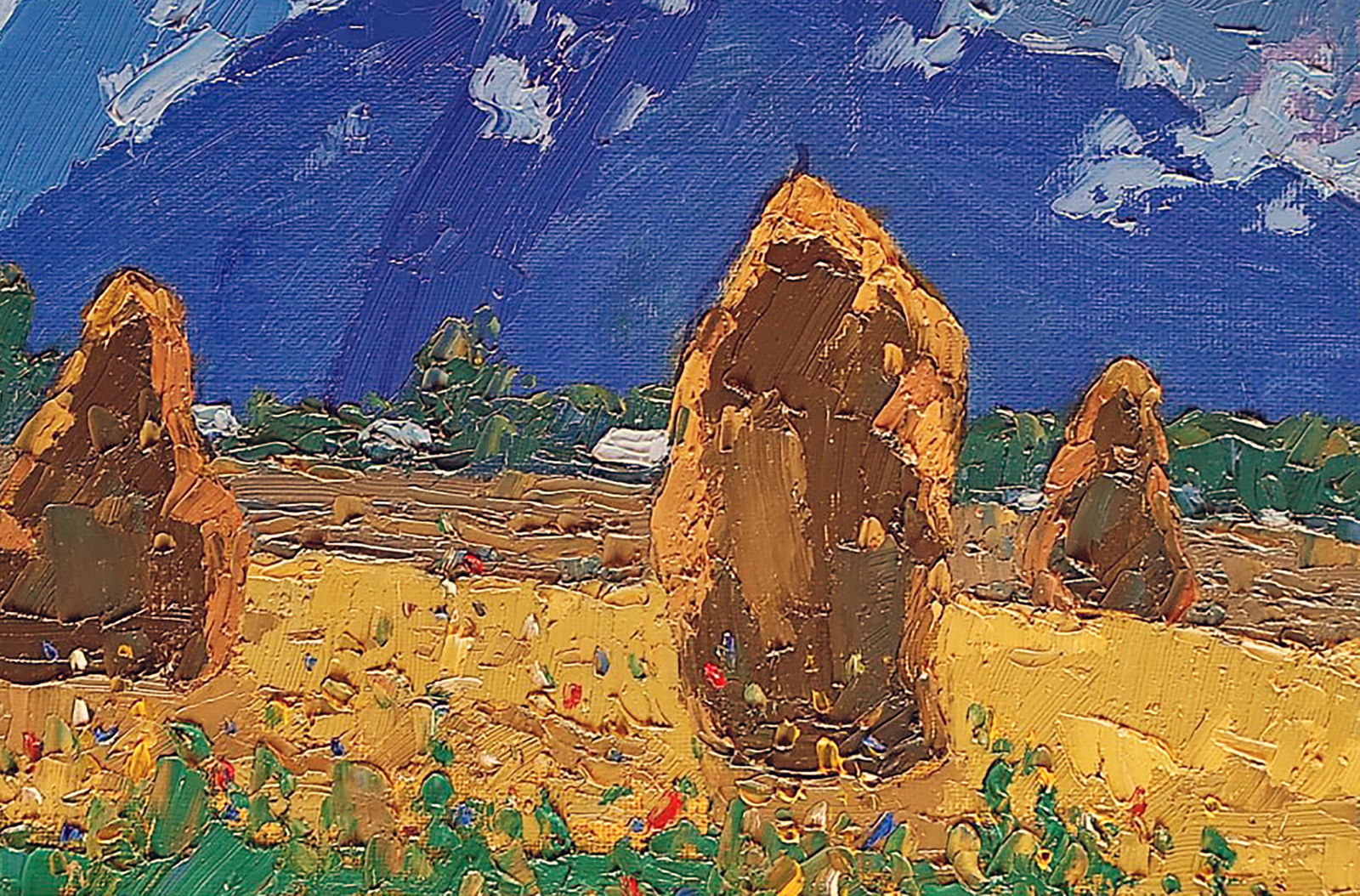 Oil painting After the rain Yaroslav Savchyn - 5