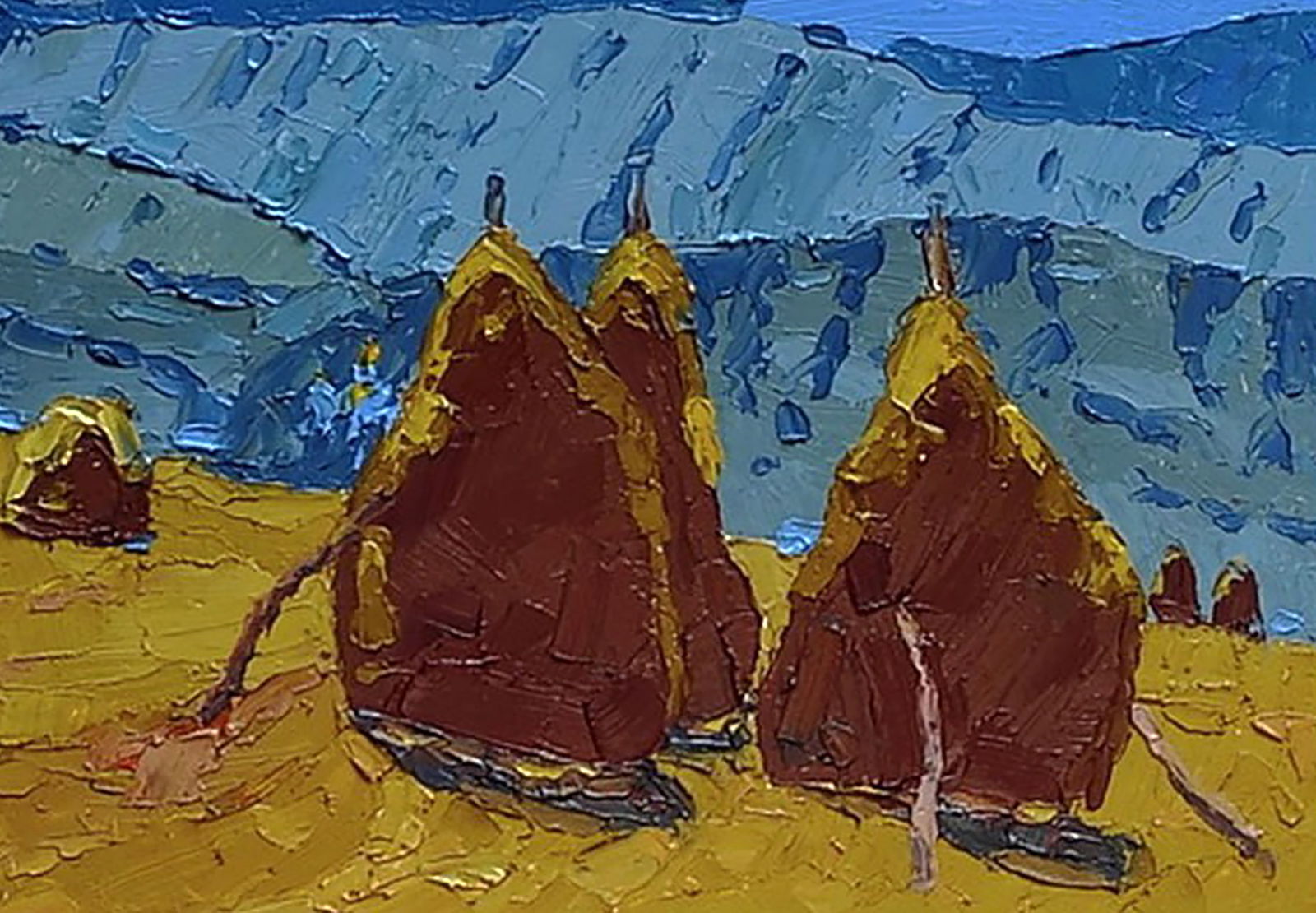 Oil painting Midsummer Yaroslav Savchyn - 5