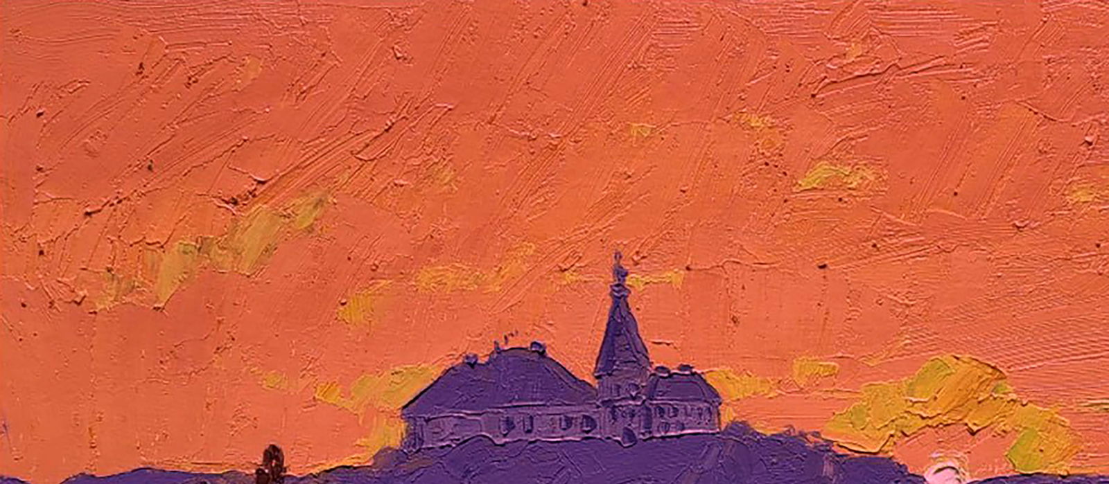 Oil painting The day is fading Yaroslav Savchyn - 2