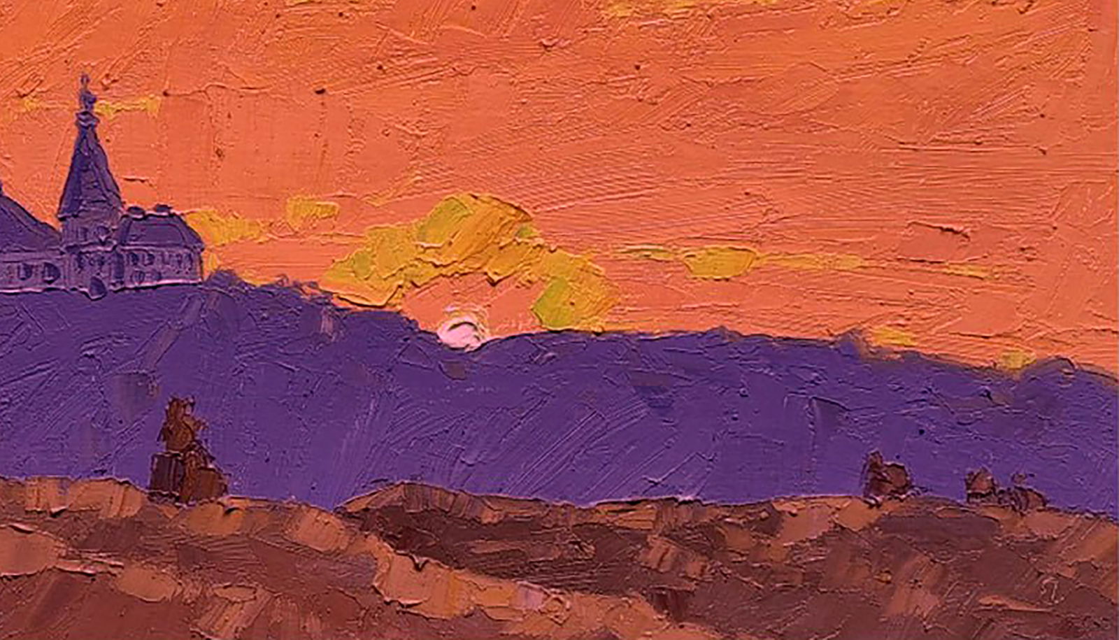 Oil painting The day is fading Yaroslav Savchyn - 5