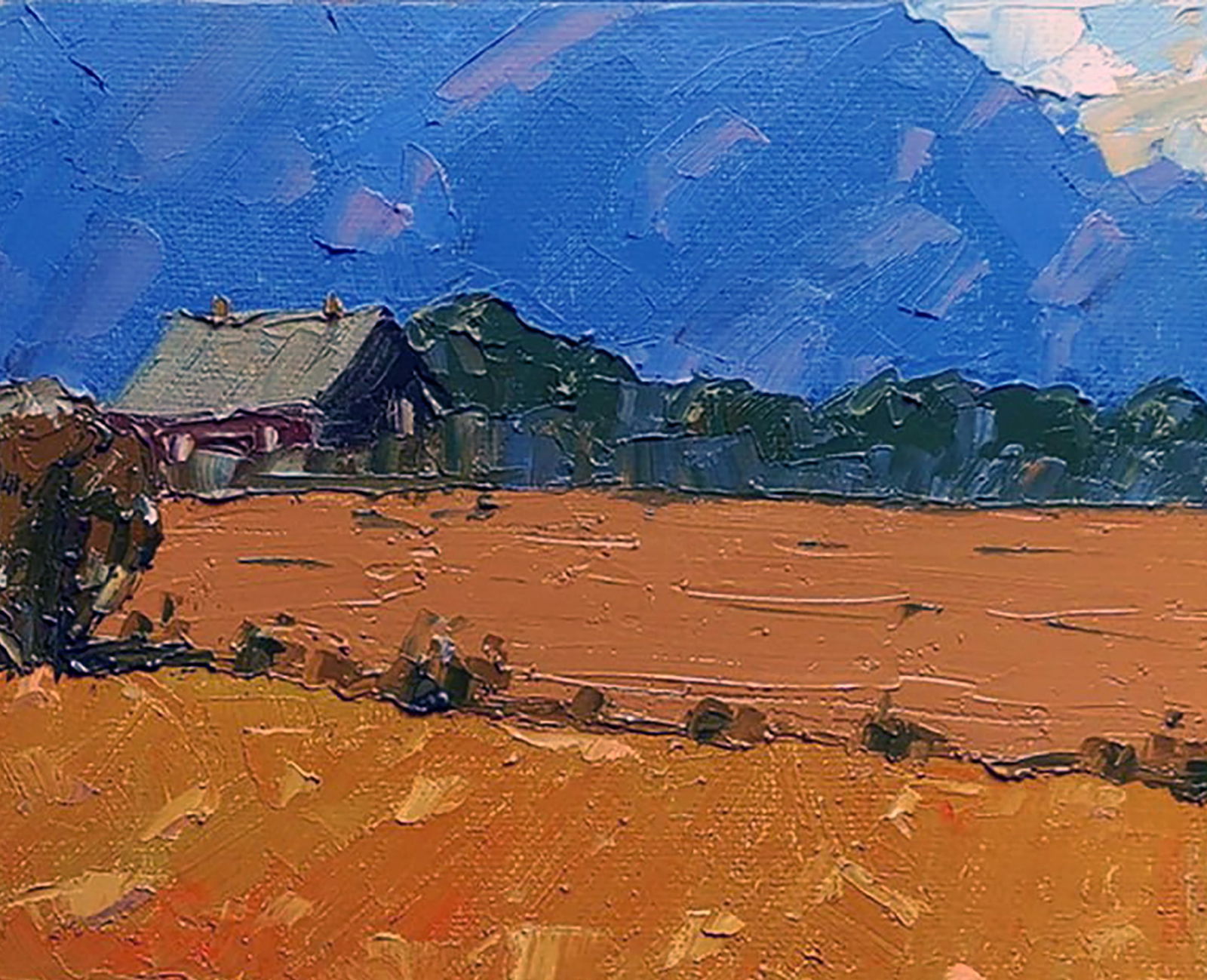 Oil painting In the thick grass Yaroslav Savchyn - 3
