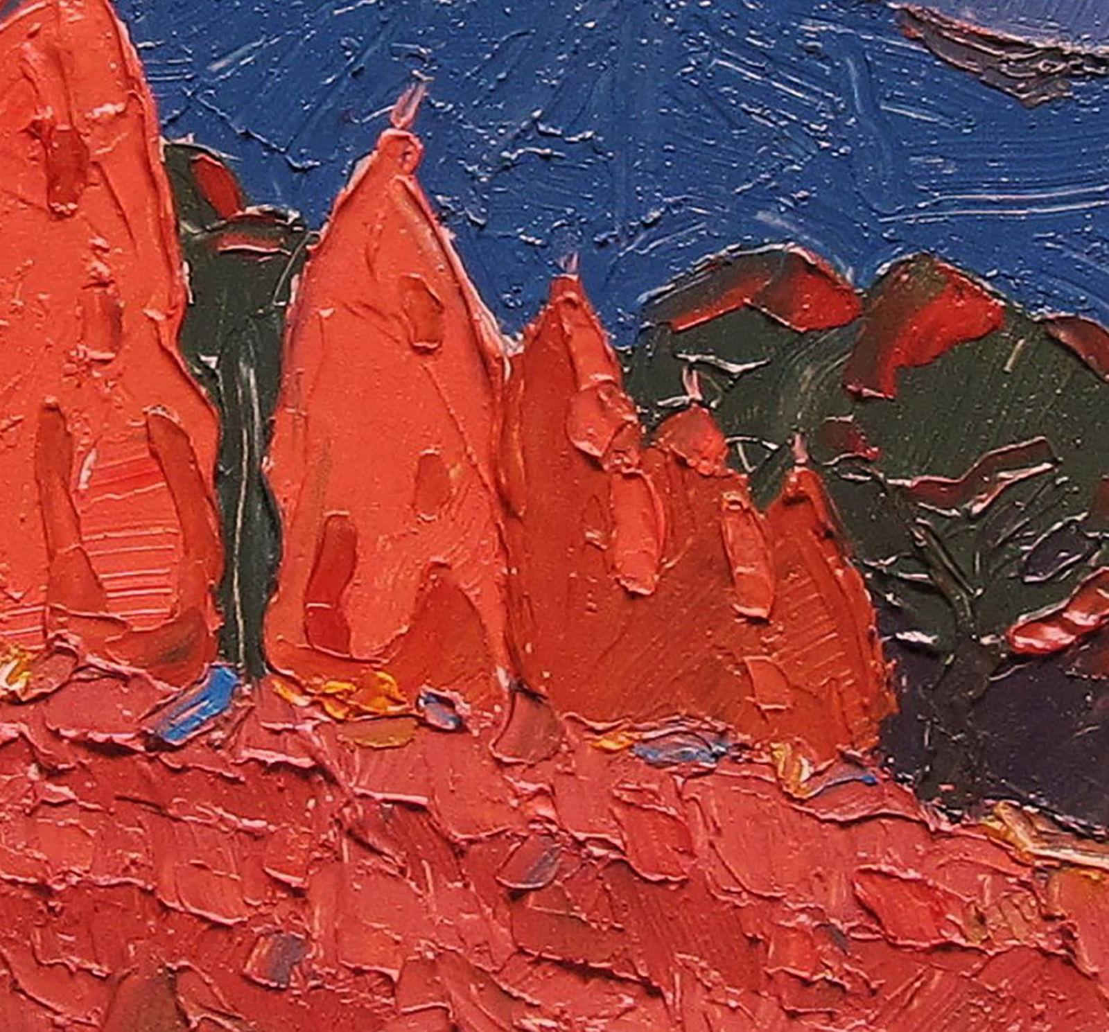 Oil painting Evening Yaroslav Savchyn - 5