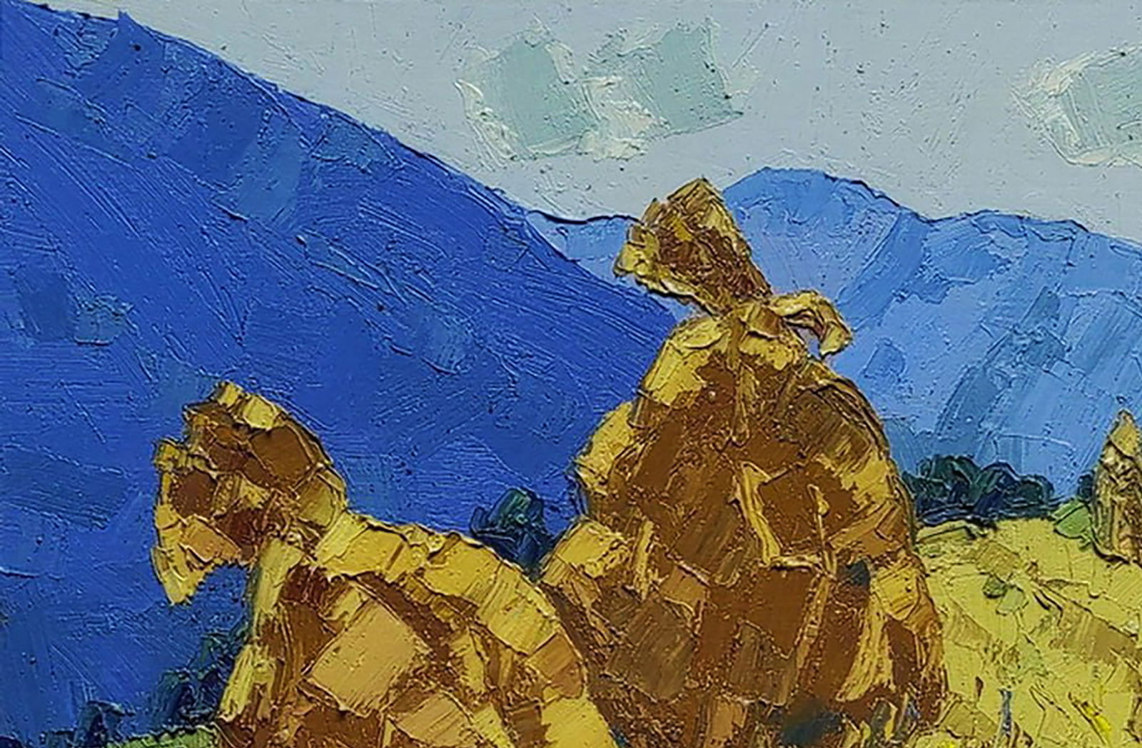 Oil painting End of summer Yaroslav Savchyn - 2