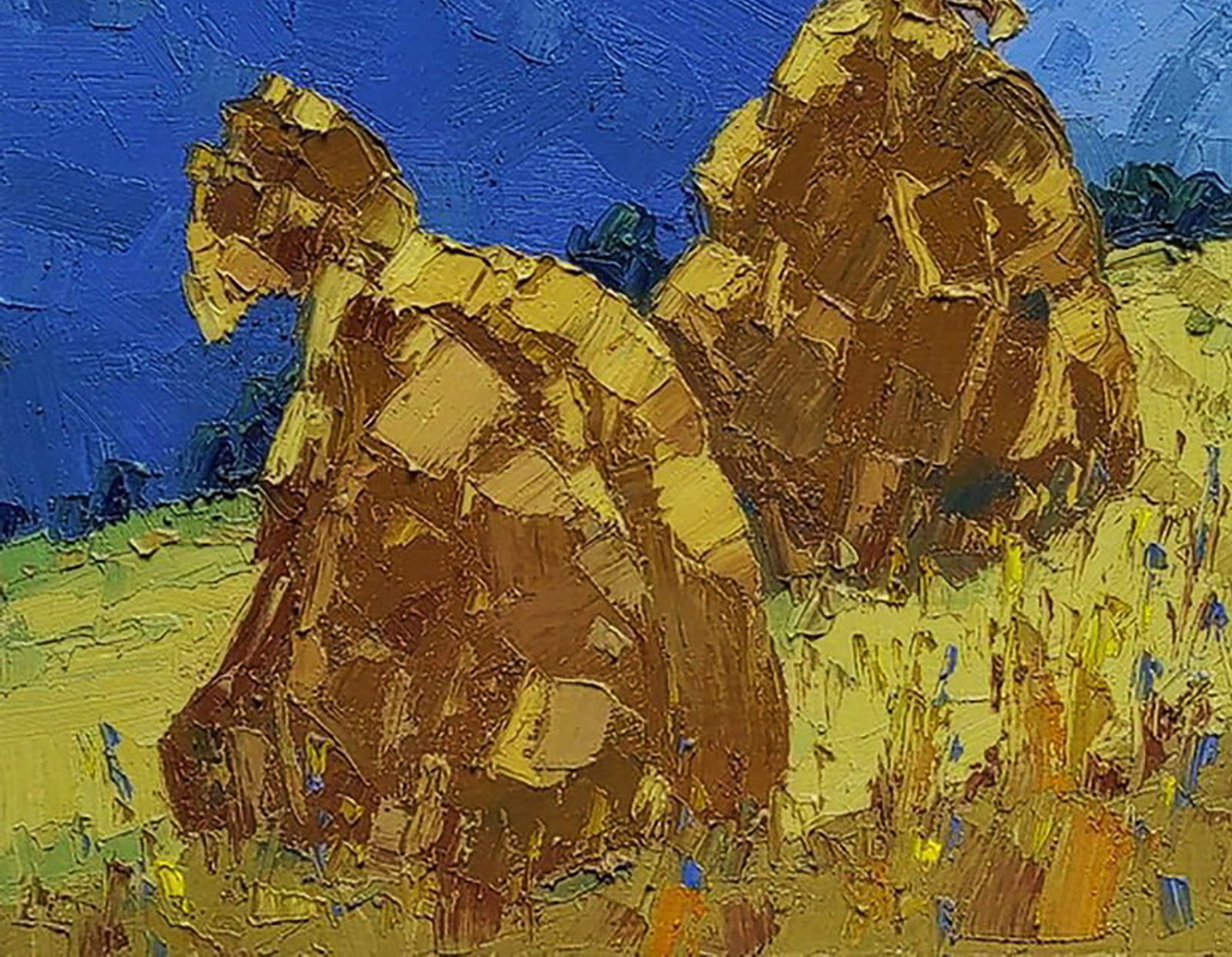 Oil painting End of summer Yaroslav Savchyn - 4