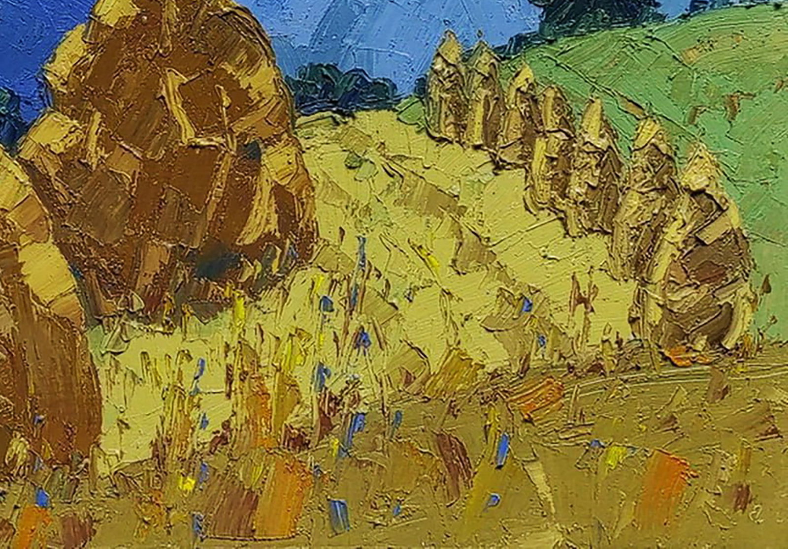 Oil painting End of summer Yaroslav Savchyn - 5