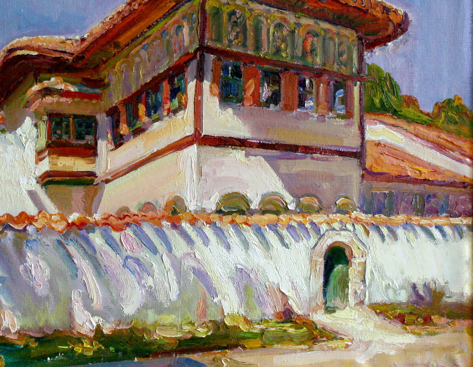 Oil painting Castle Leonid Pavlenko - 5