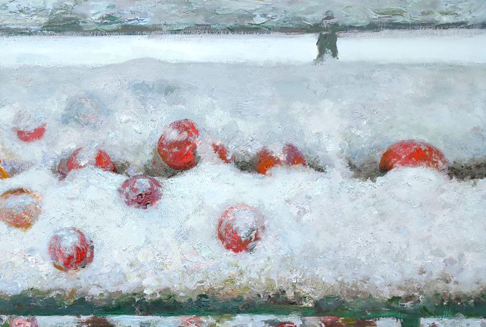 Oil painting In the parent's garden Leonid Pavlenko - 3