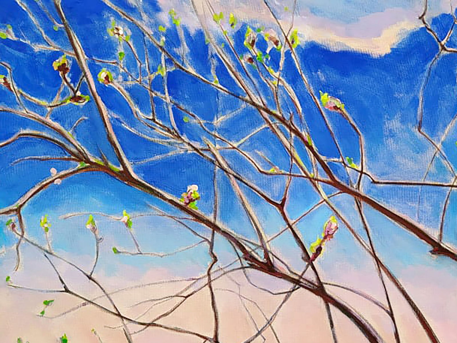 Oil painting Spring Leonid Pavlenko - 2