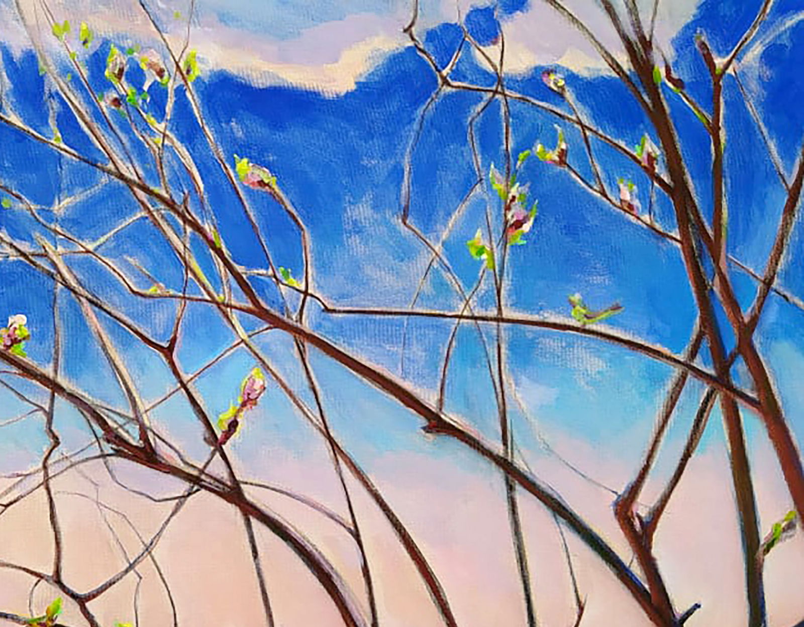 Oil painting Spring Leonid Pavlenko - 3