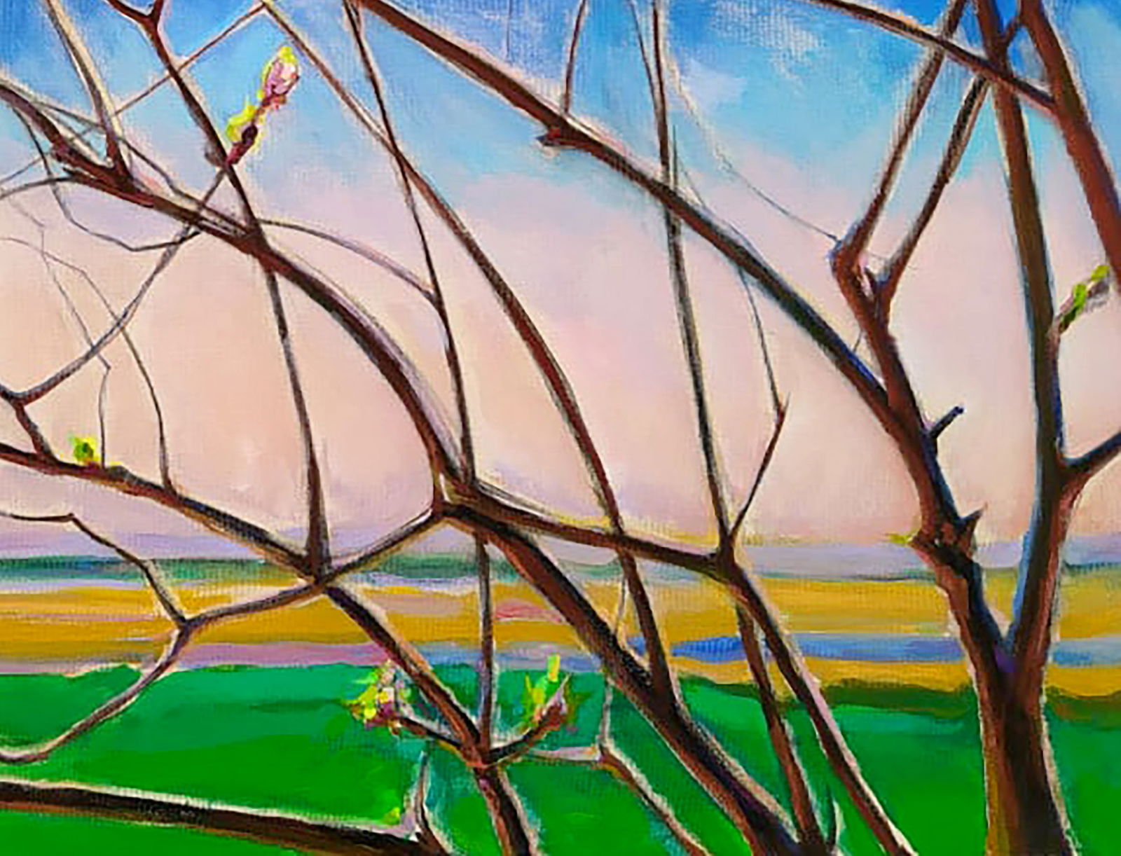 Oil painting Spring Leonid Pavlenko - 5